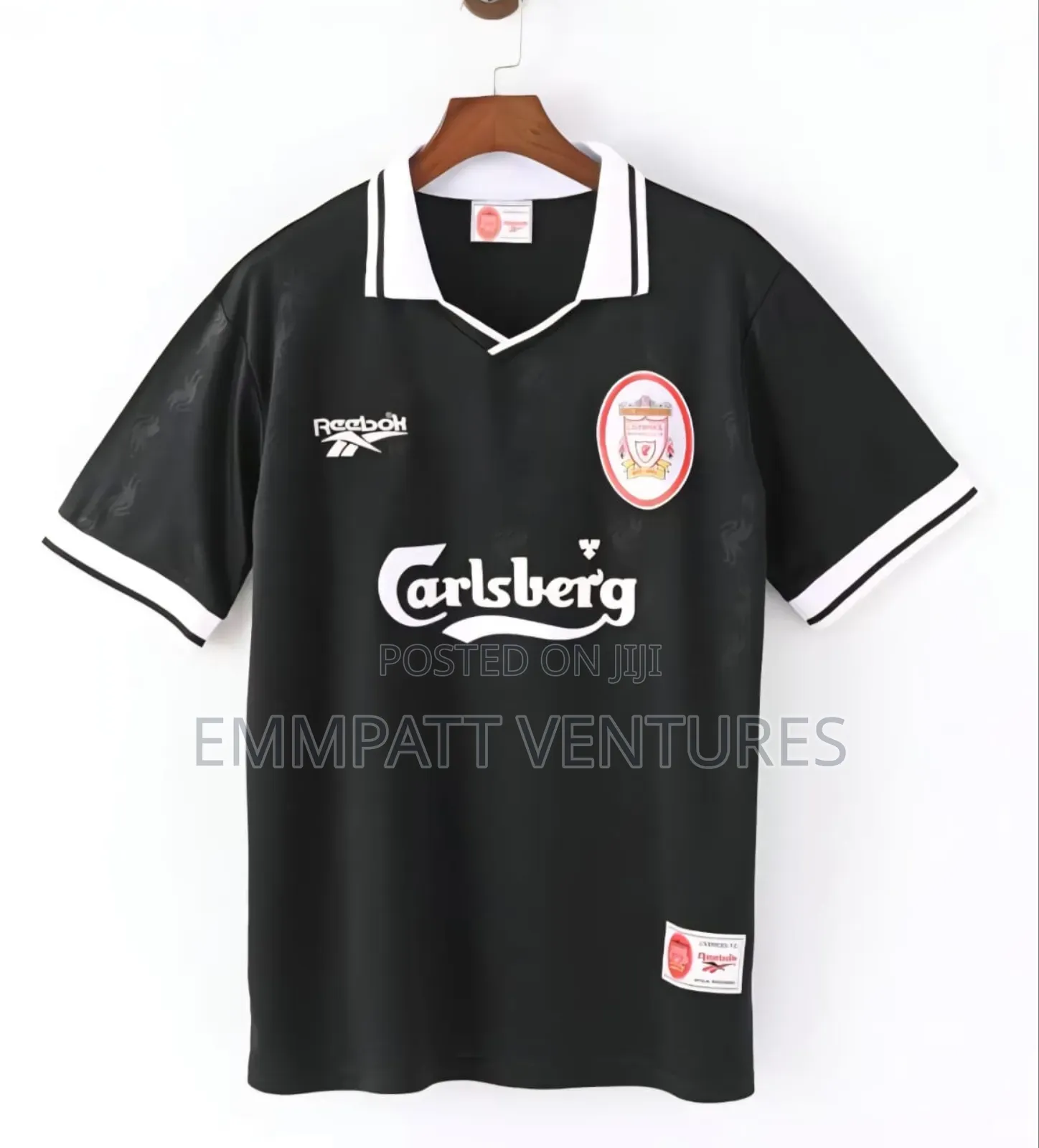 Liverpool Black Retro Jerseys