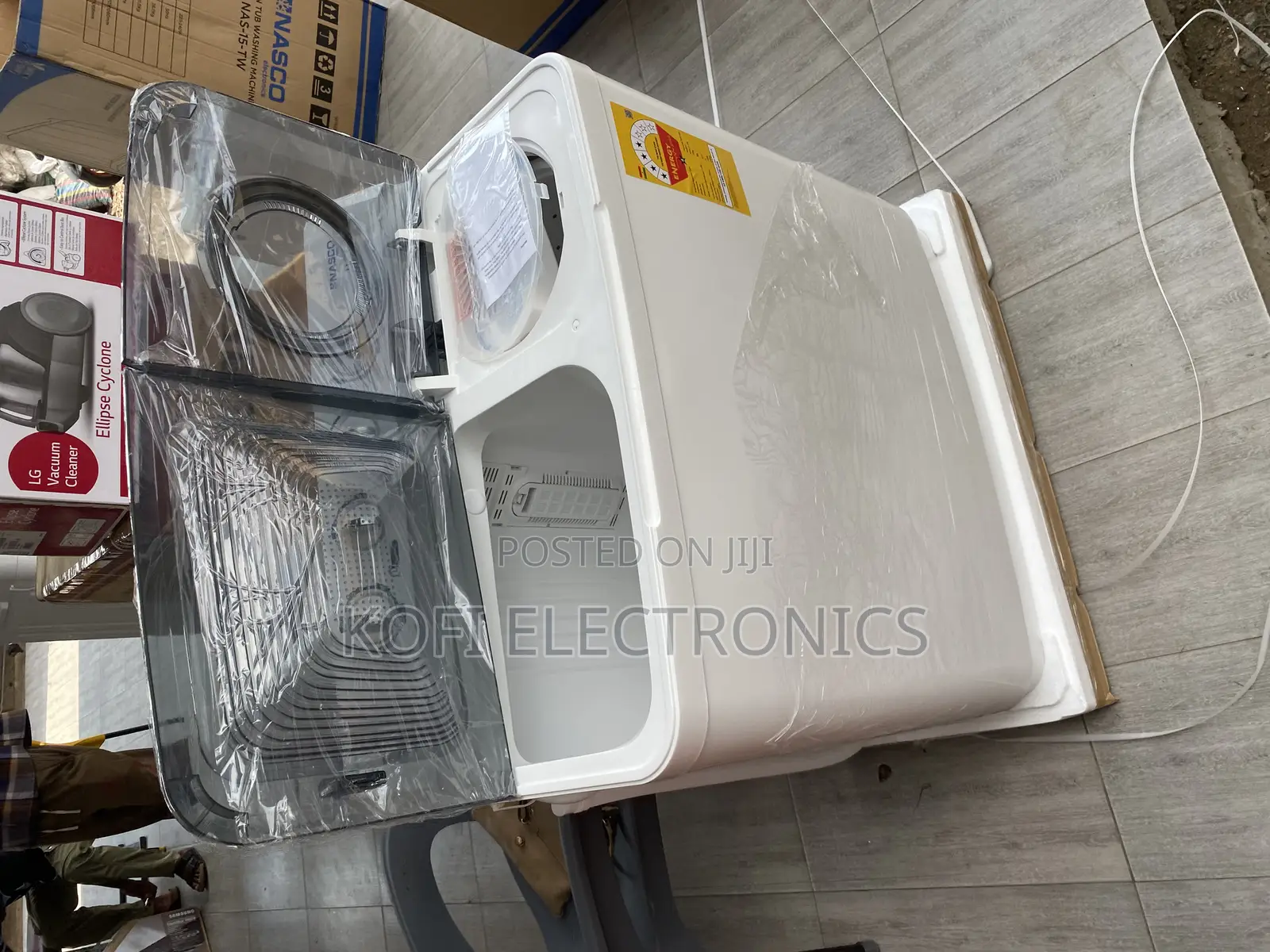 Nasco 10kg Semi-Auto: Unique Energy-Saving Tech for Your Laundry