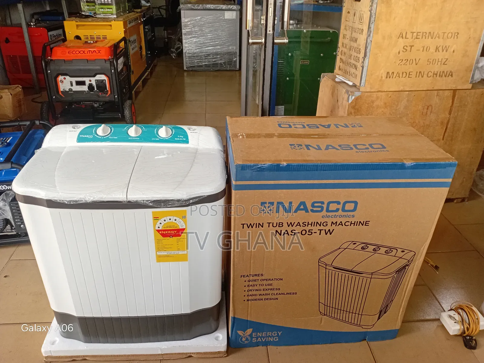 Nasco 5kg Semi-Auto Washer – Clean Smart, Live Fresh5kg