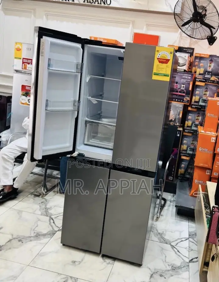 Choose Unique Nasco Nasf2-400 Side by Side Refrigerator(Gray) 