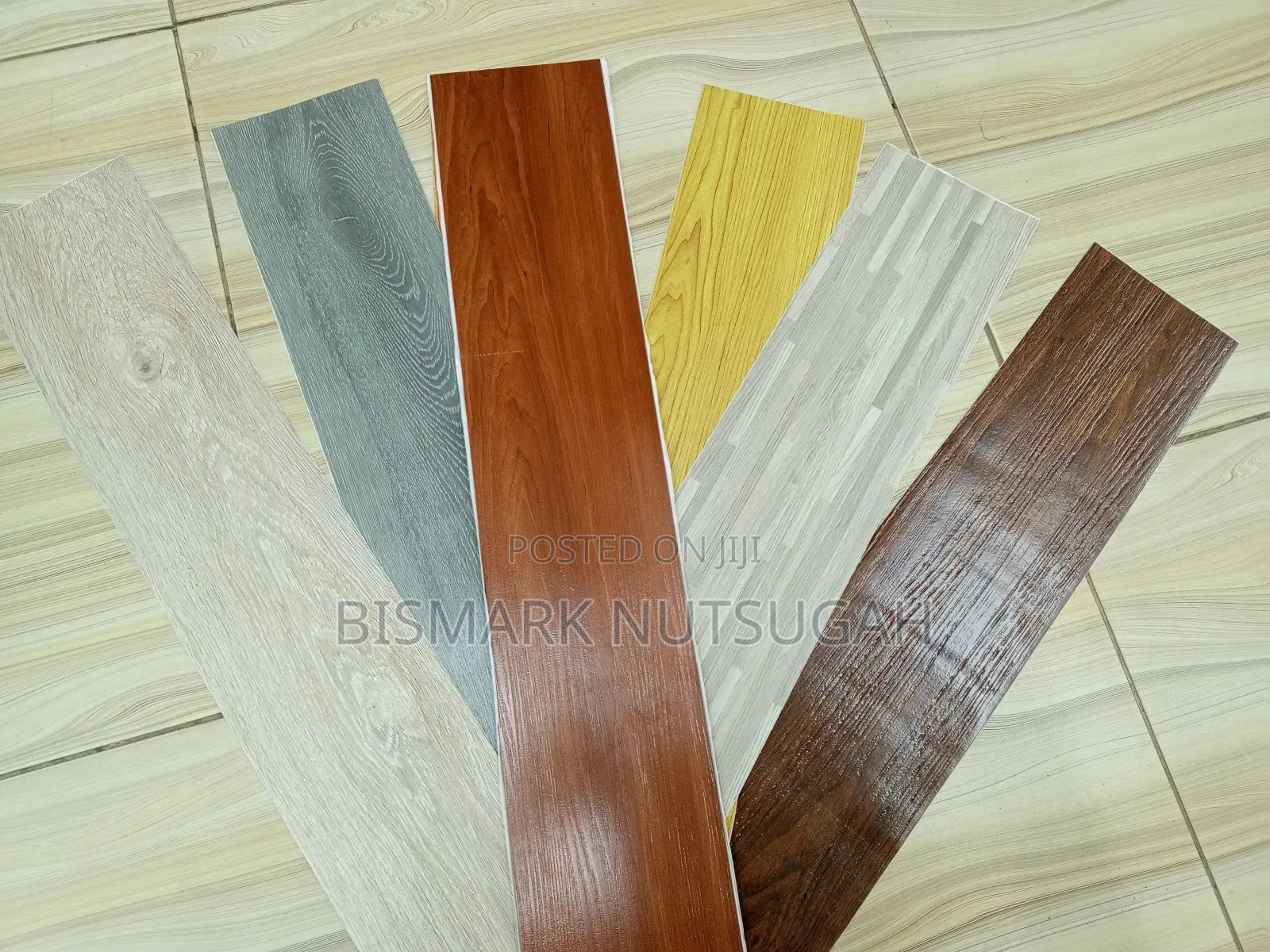 36 Piece Luxury Vinyl PVC Flooring for Sale