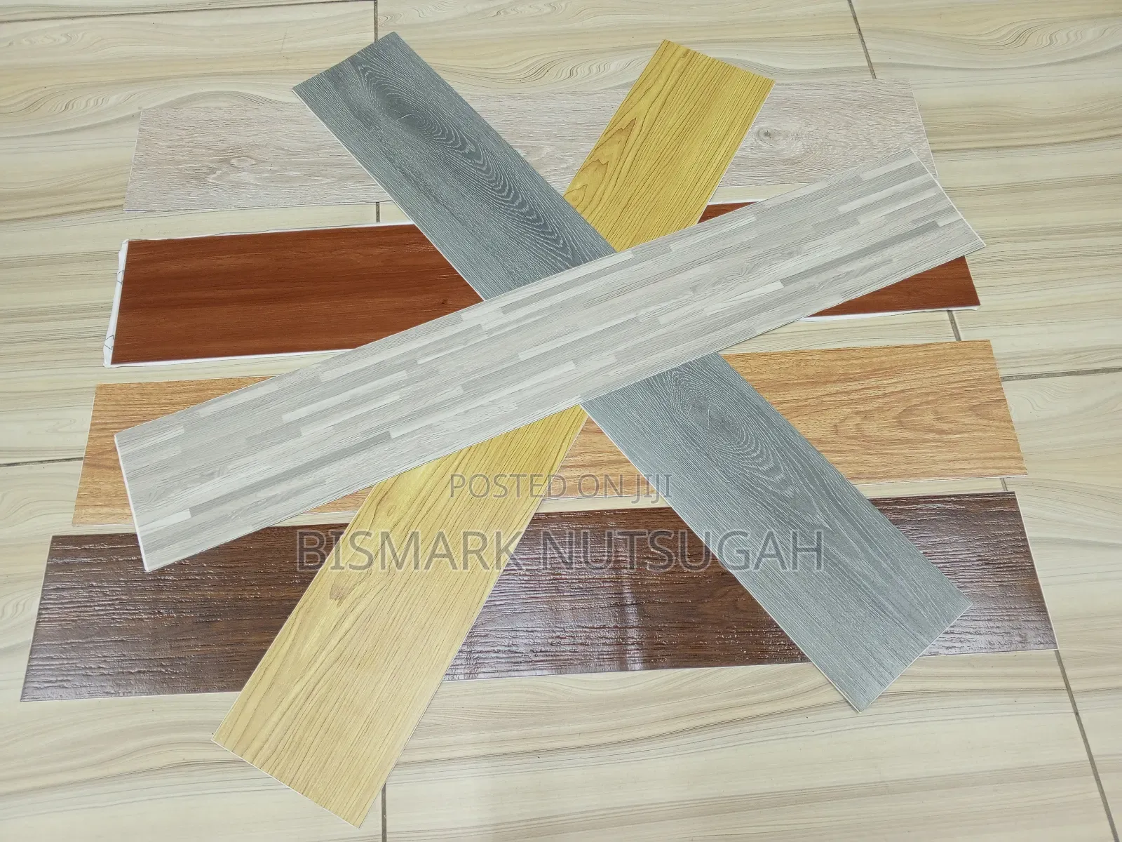 36 Piece Luxury Vinyl PVC Flooring for Sale