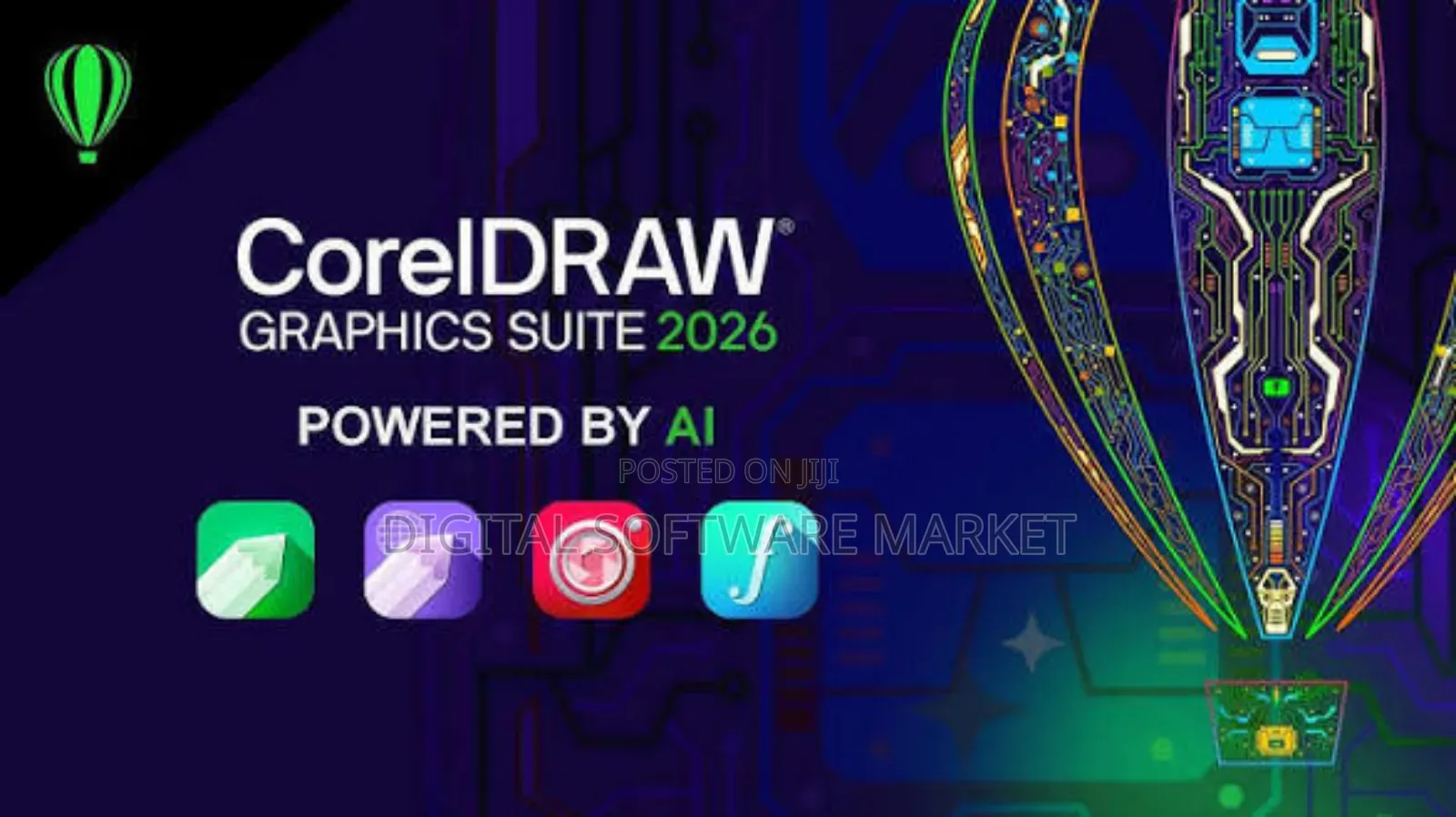 Coreldraw Graphics Suite 2026 V27 for Macos Lifetime License