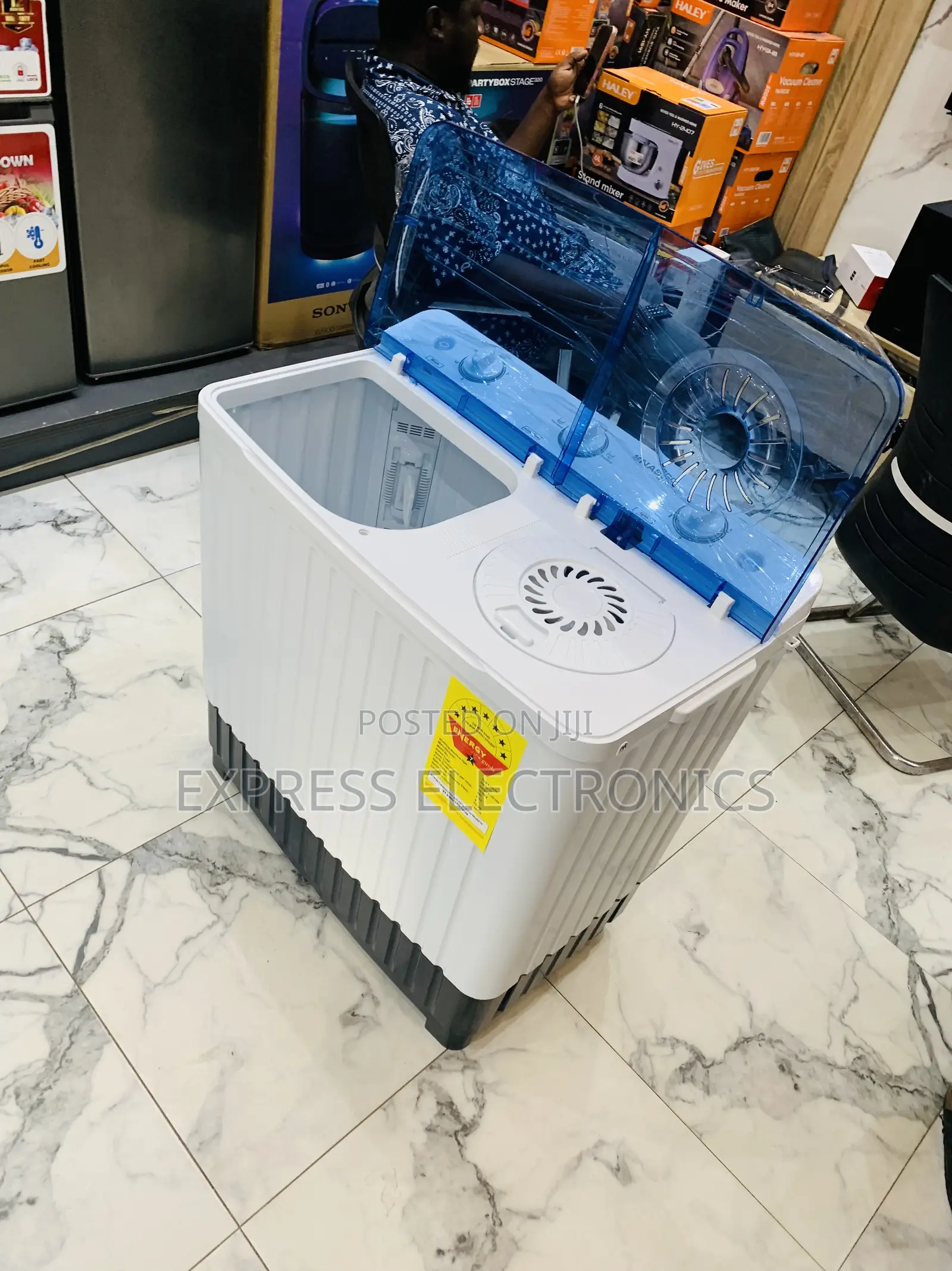 Ultra Modern Sleek Wm Topload Twintub. 10kg