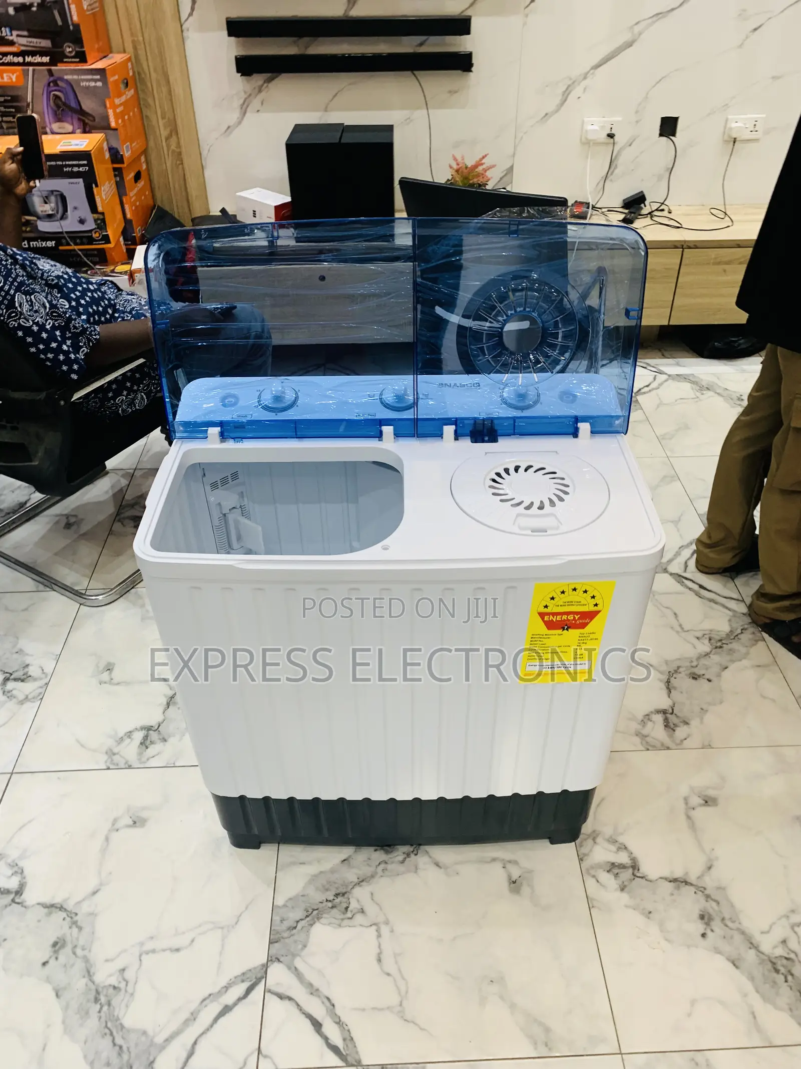 Purchase the New Nasco 10kg Topload Twintub