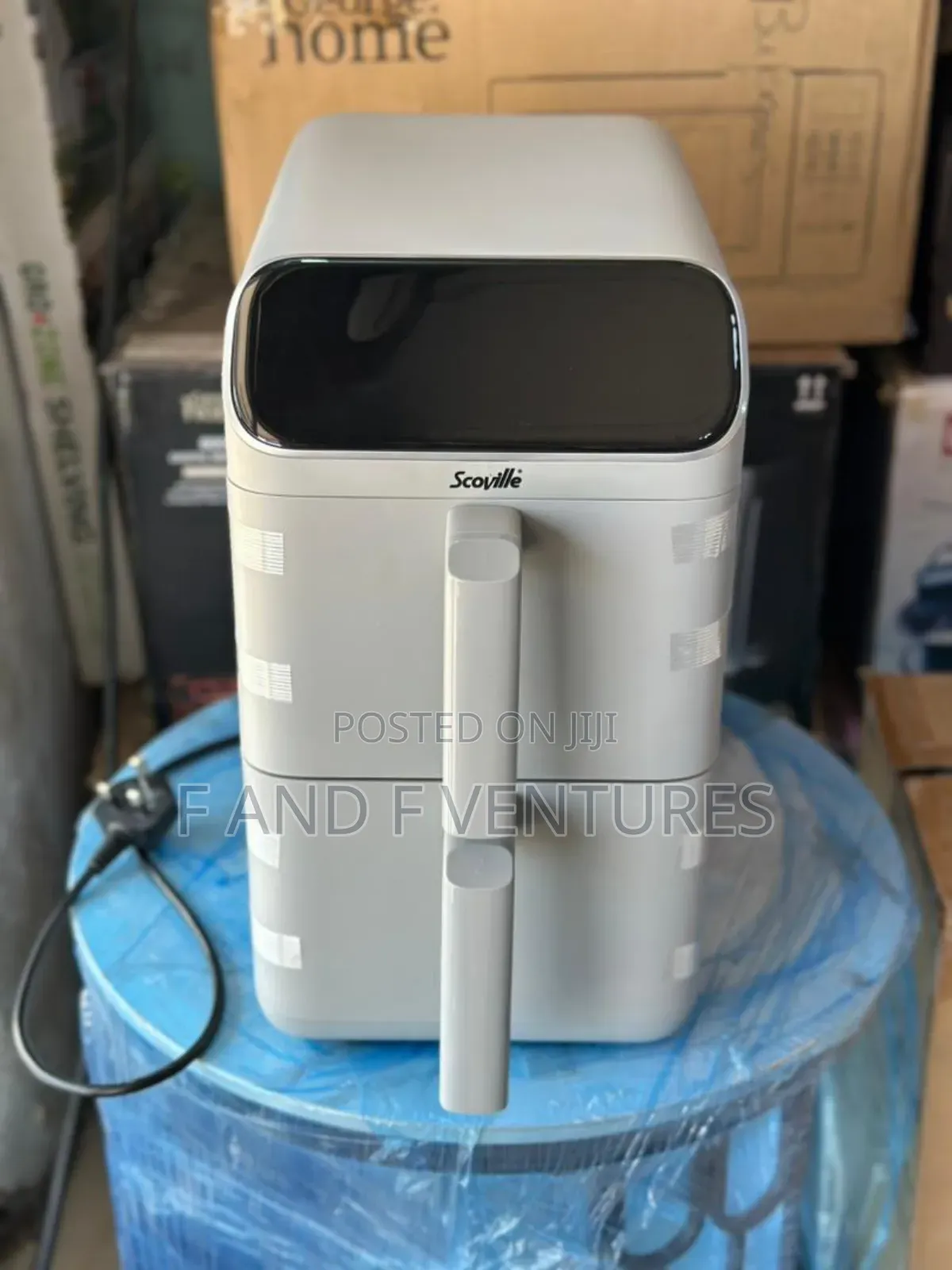 Socville Dual Air Fryer 10l - Uk