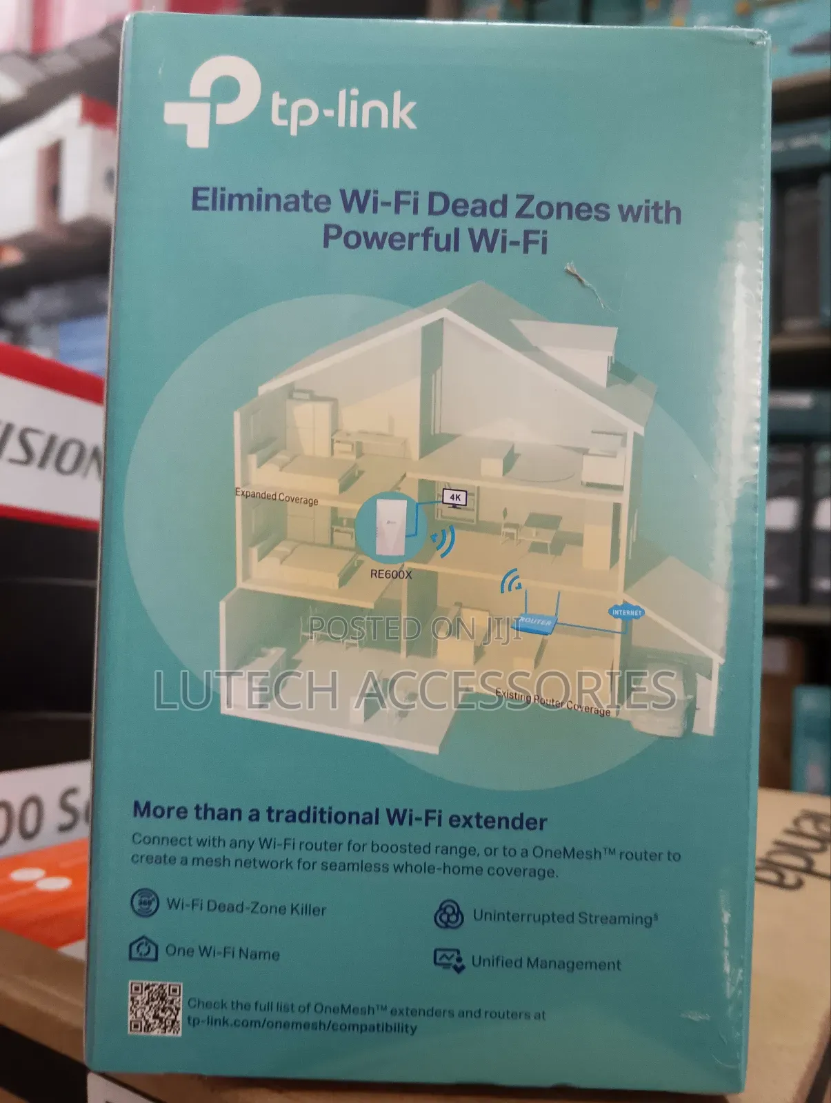 To Ink Wifi 6 Range Extender Ax1800 Dual Band (Re600x)
