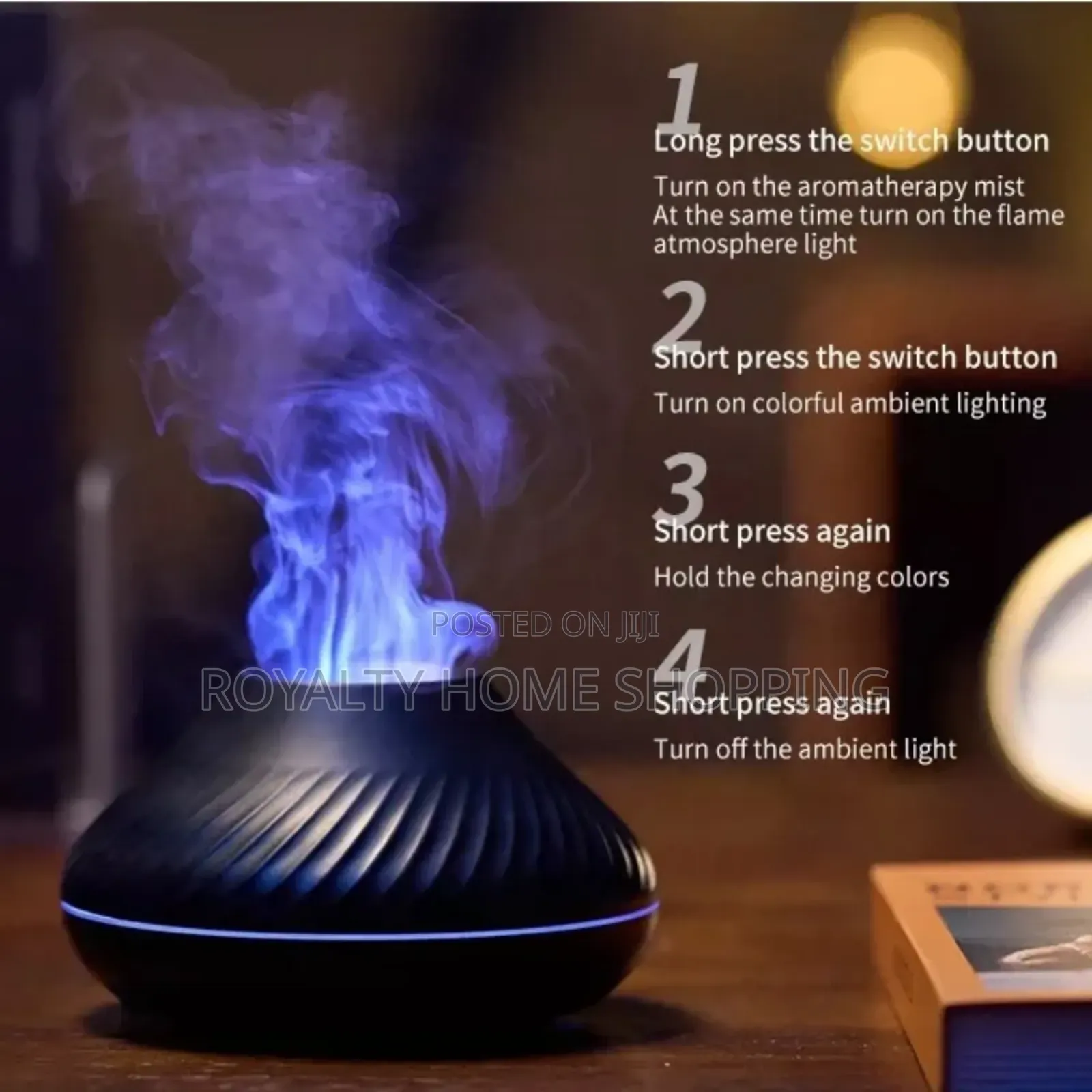 Flame Humidifier / Aroma Diffuser