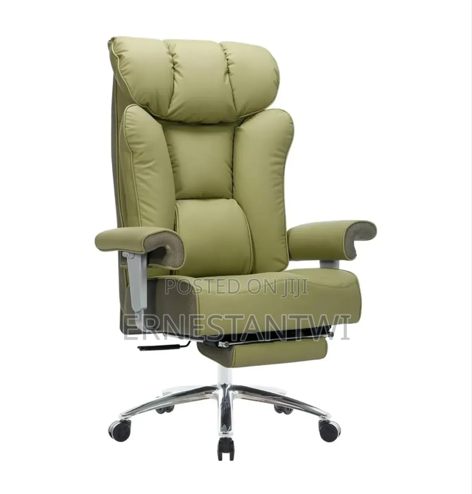 Executive Adjustable Office Chair With Foot Rest