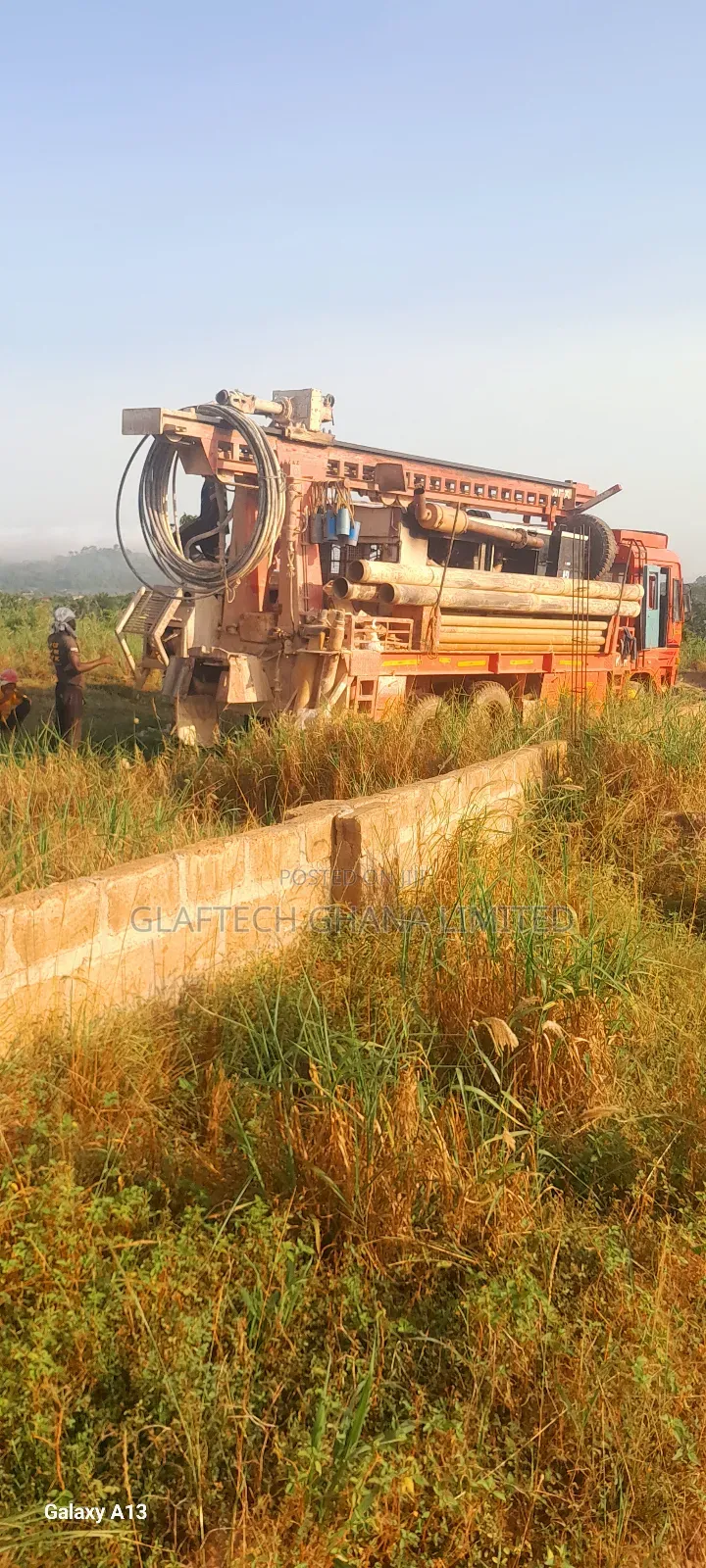 Borehole Drilling Within Mankesim Area