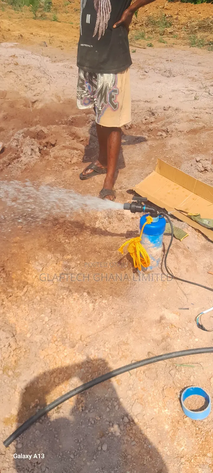 Borehole Drilling Within Mankesim Area