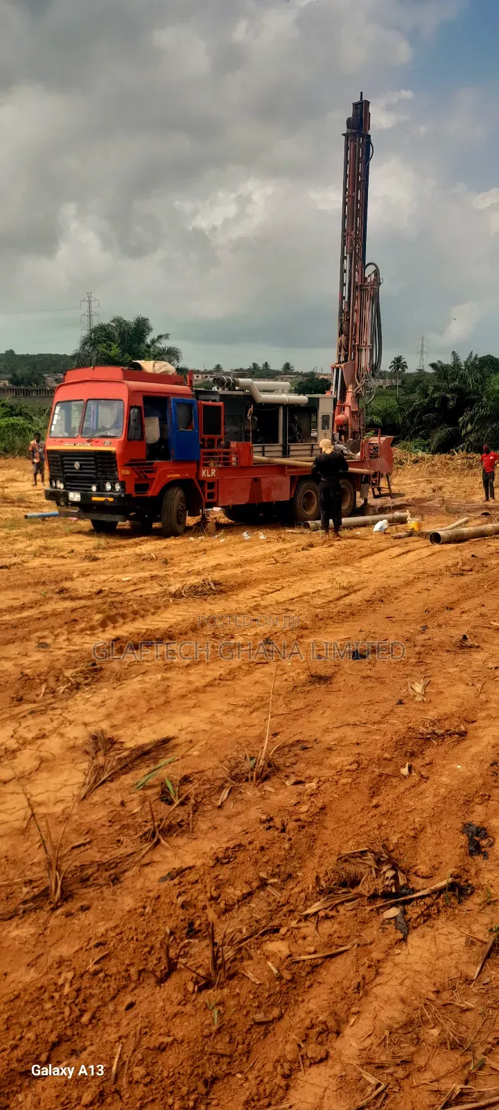Borehole Drilling Within Mankesim Area