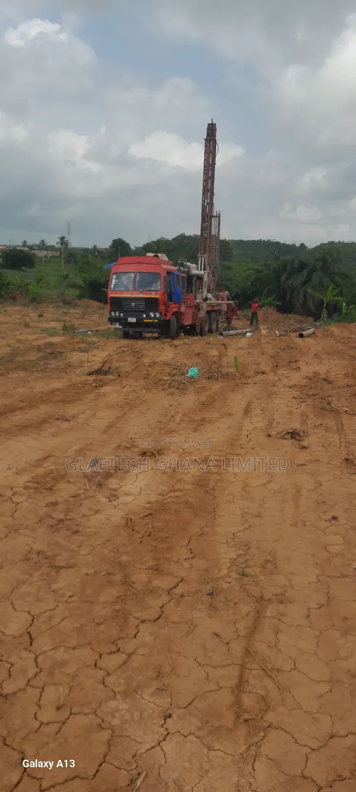 Borehole Drilling Within Mankesim Area