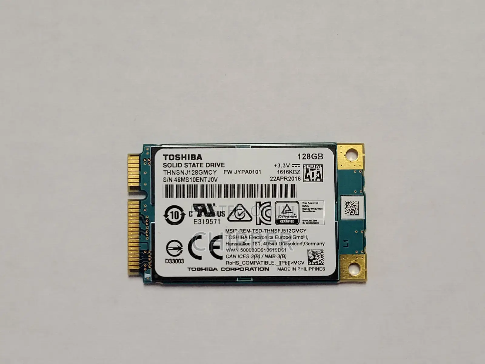 Msata SSD 128gb