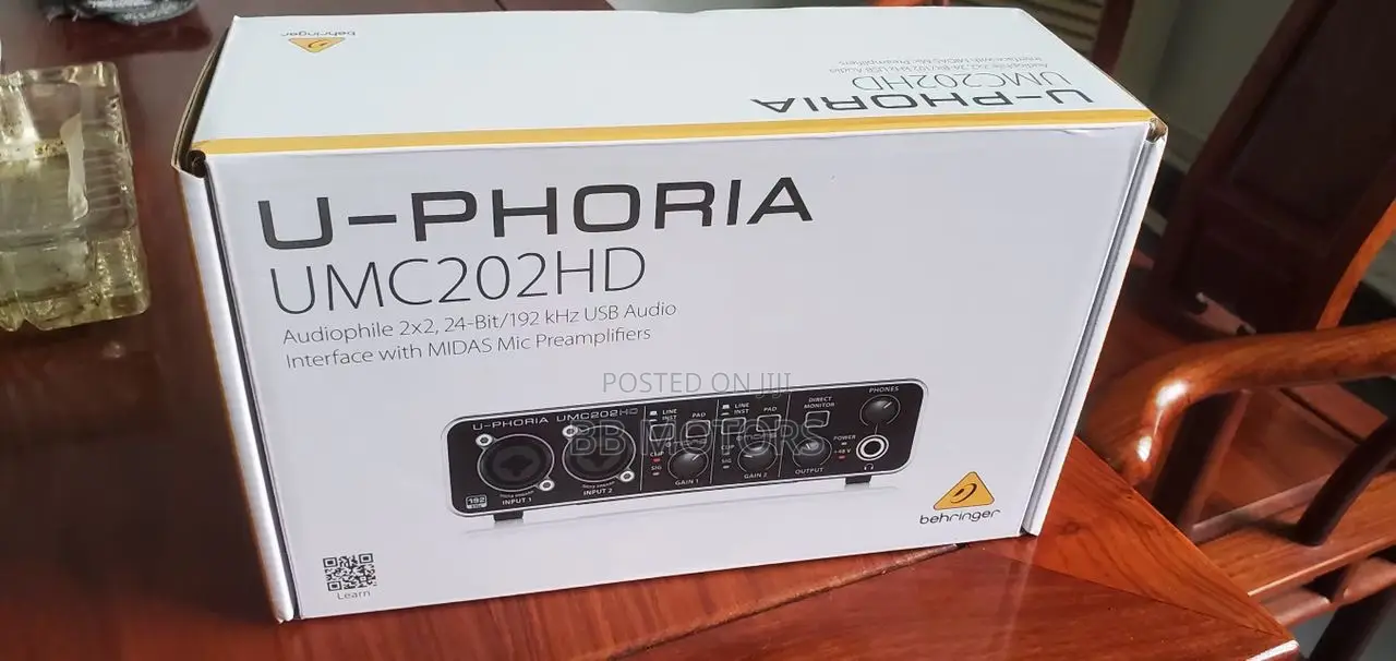 Behringer Umc202hd Soundcard
