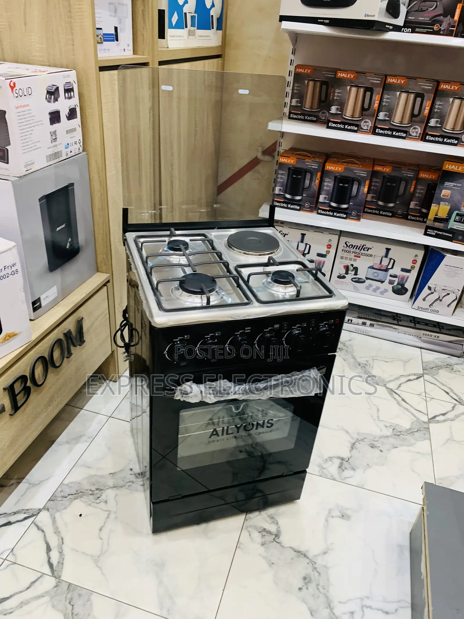 3-1 Stove Gas Electric Stove 50-50 Ailyon