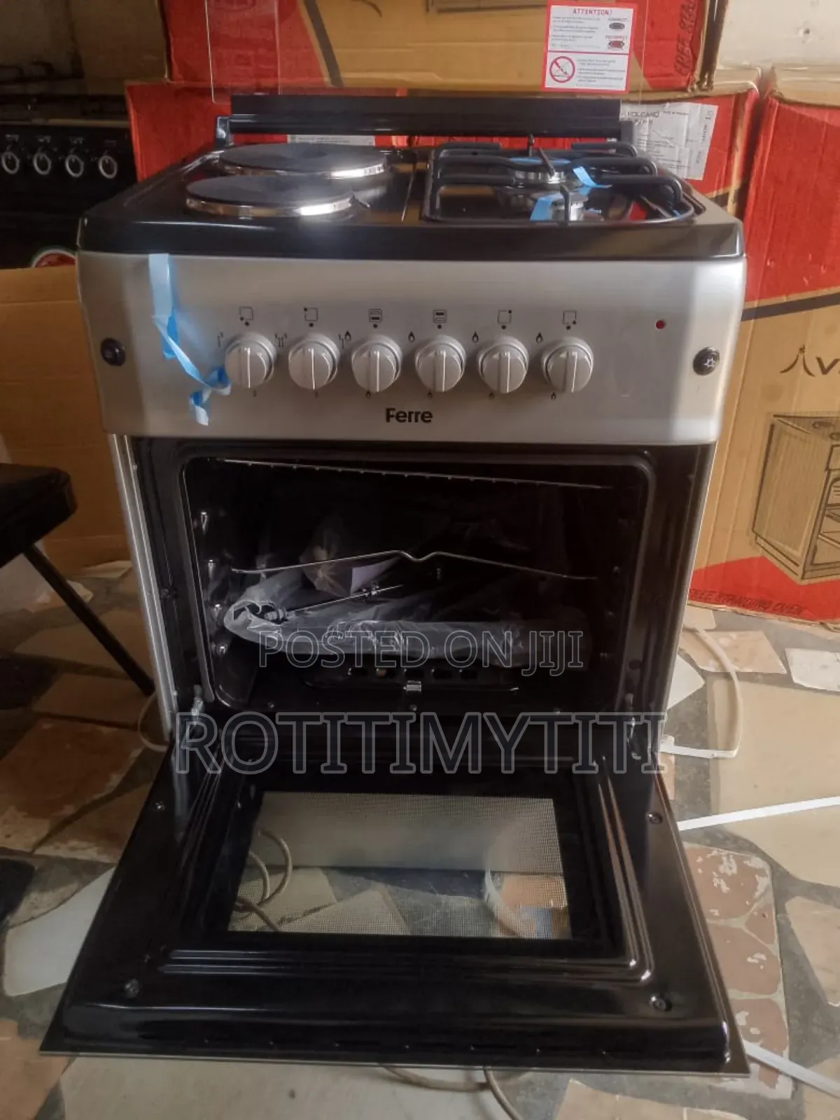 Luxury 2gas 2electric 2x2 Cooker 60x60
