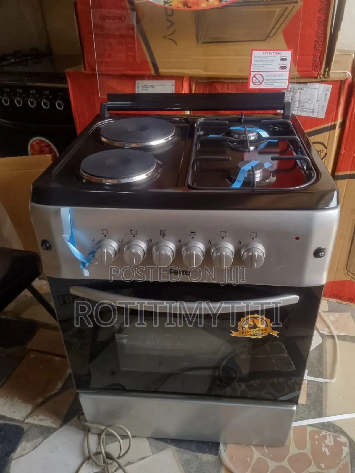 Luxury 2gas 2electric 2x2 Cooker 60x60