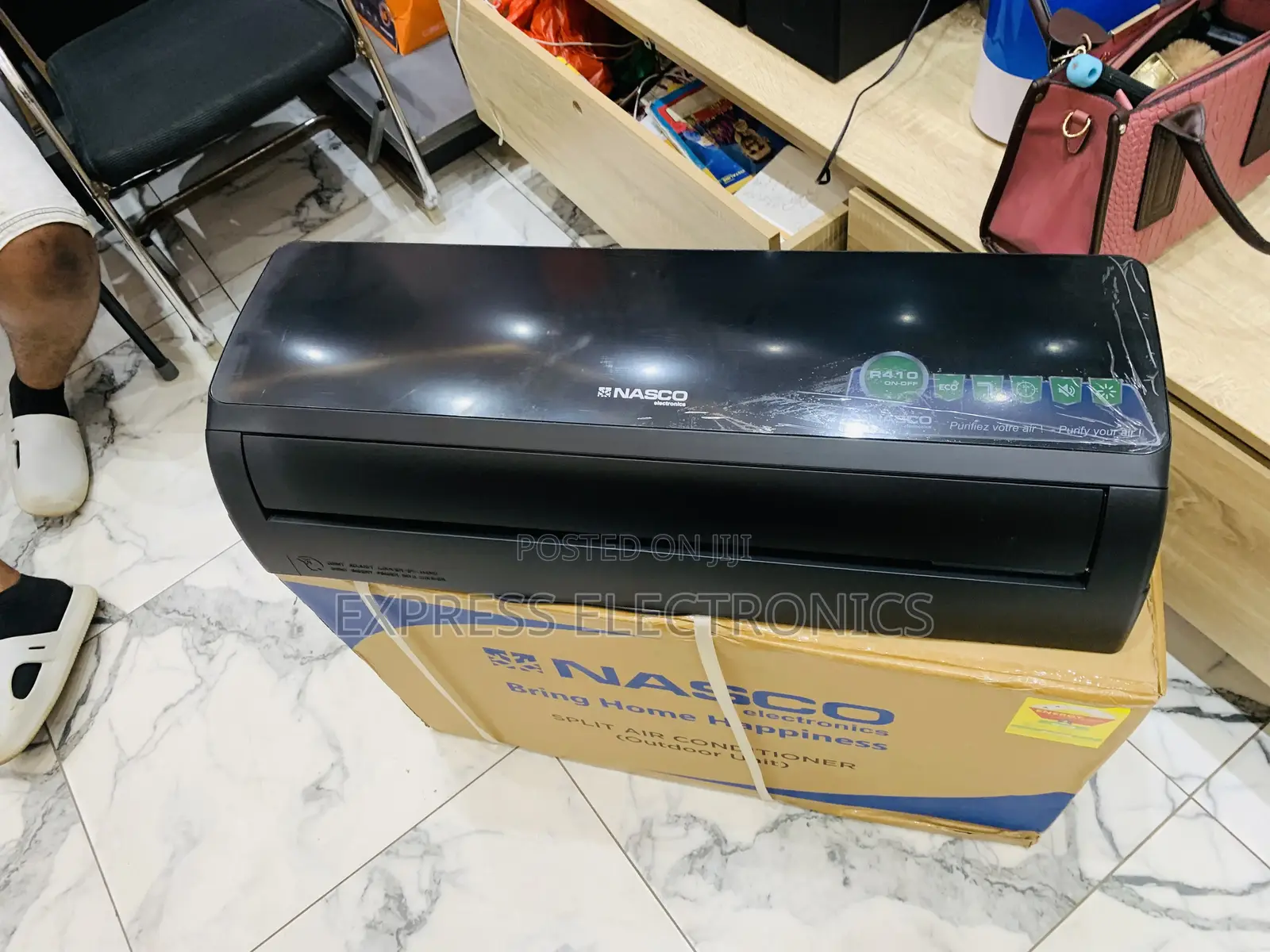 Quick Chill Air Conditioner Nasco 1.5hp Black Air Conditioner