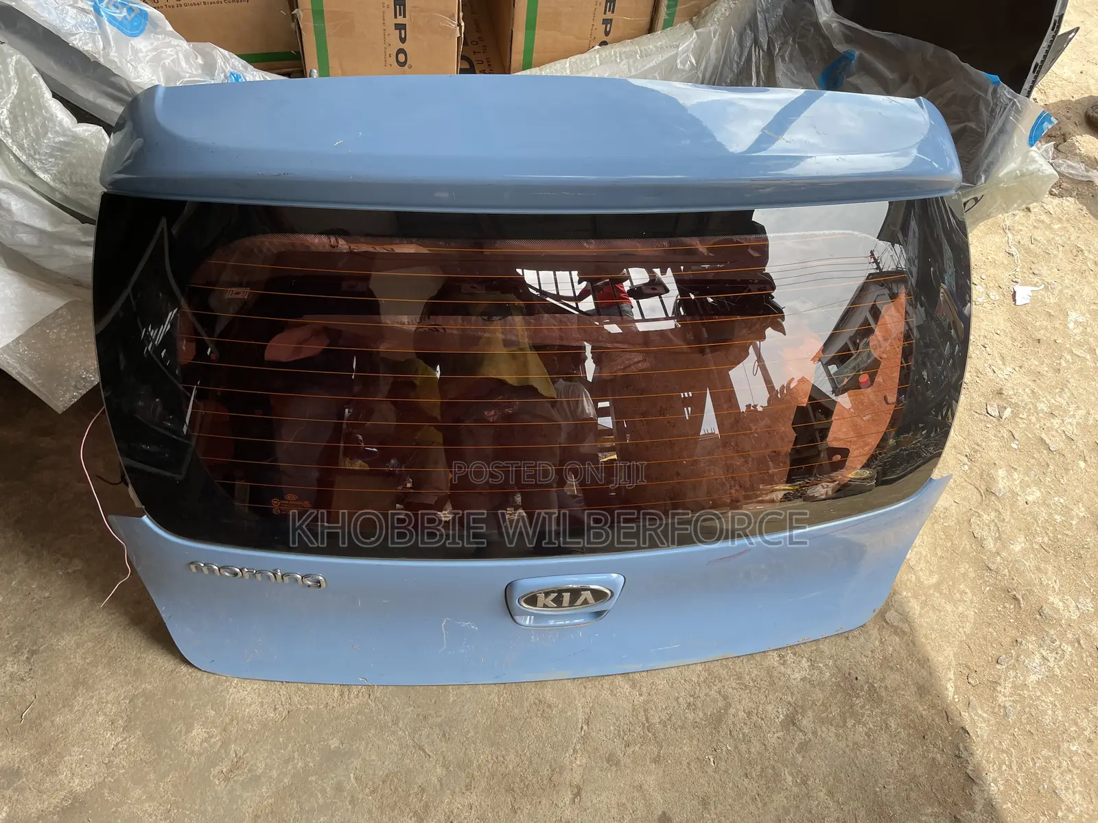 Kia Morning 2015 Back Boot