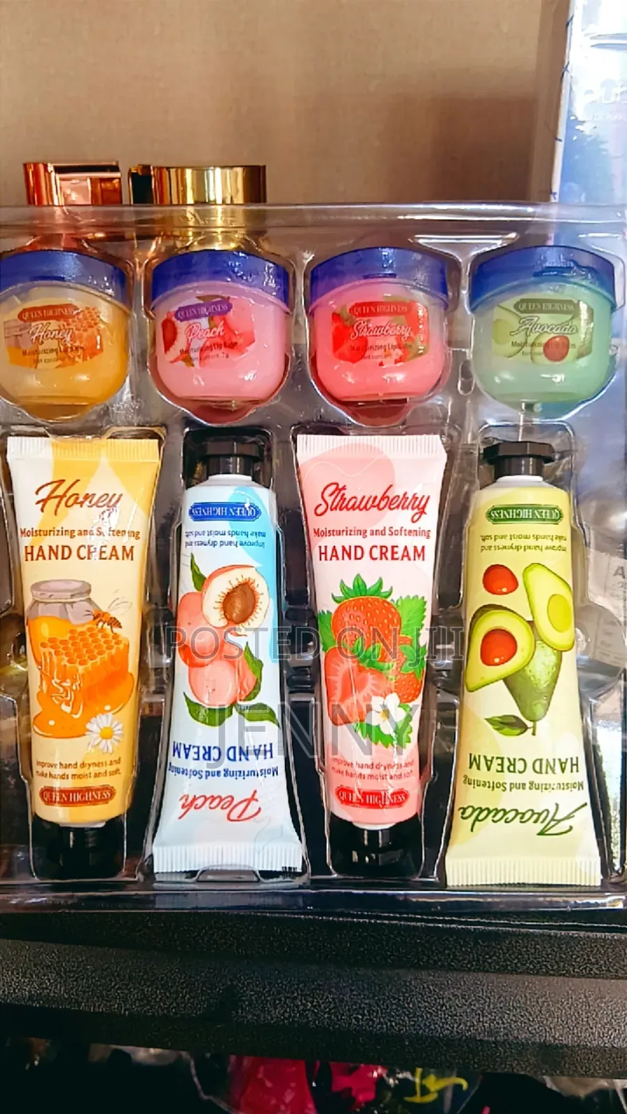 Hand Cream and Lip Moisturiser Set