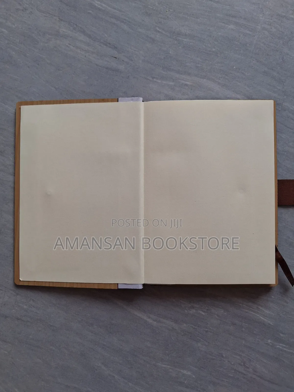 Notebook With Light Brown Wooden Cover (Small)