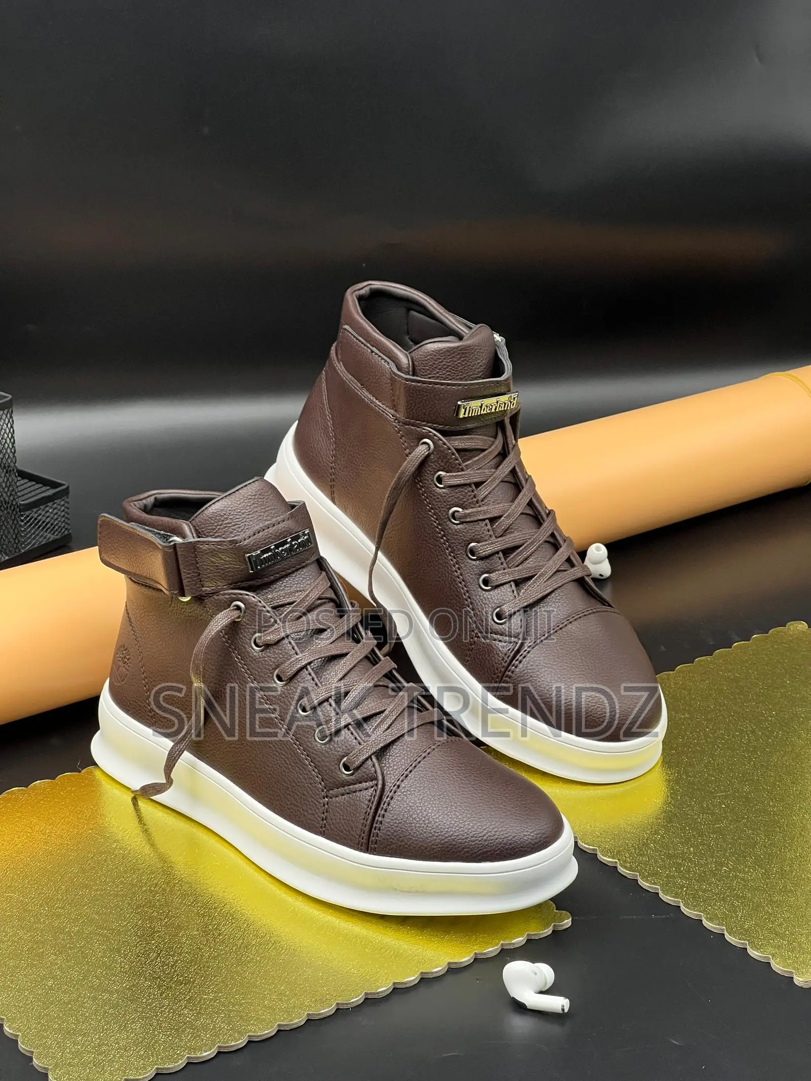 Timberland Long Boots P Black White Coffee N Midnight Blue