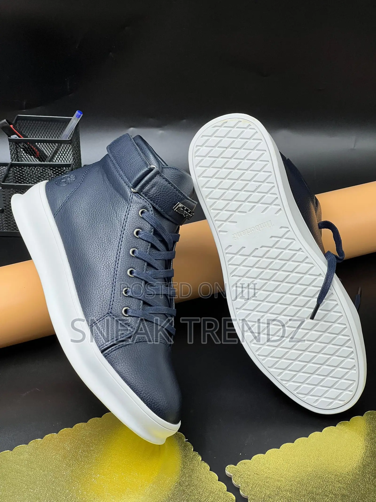 Timberland Long Boots P Black White Coffee N Midnight Blue