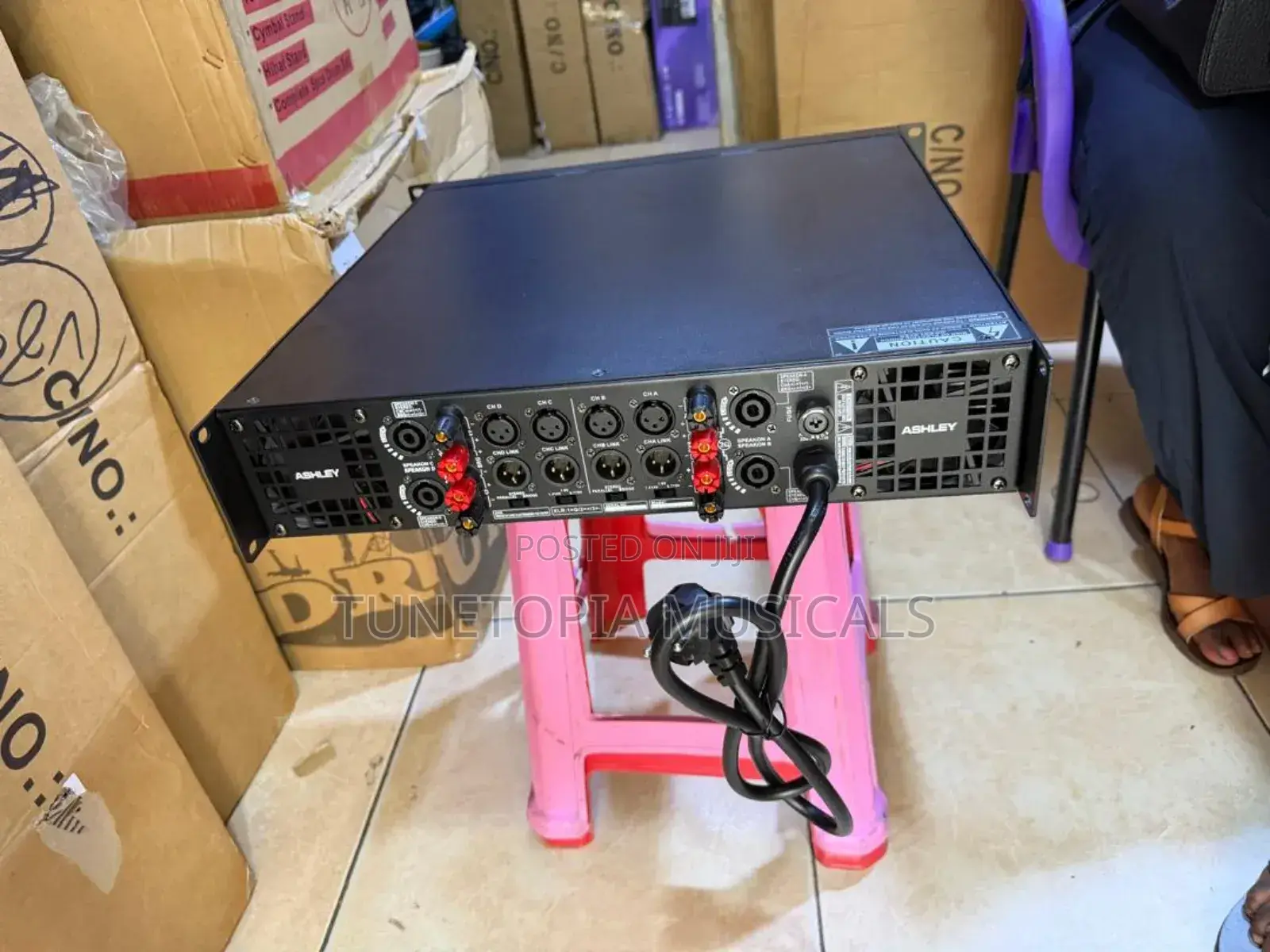 Ashley Hmd48 4in1 Professional Audio Power Amplifier.