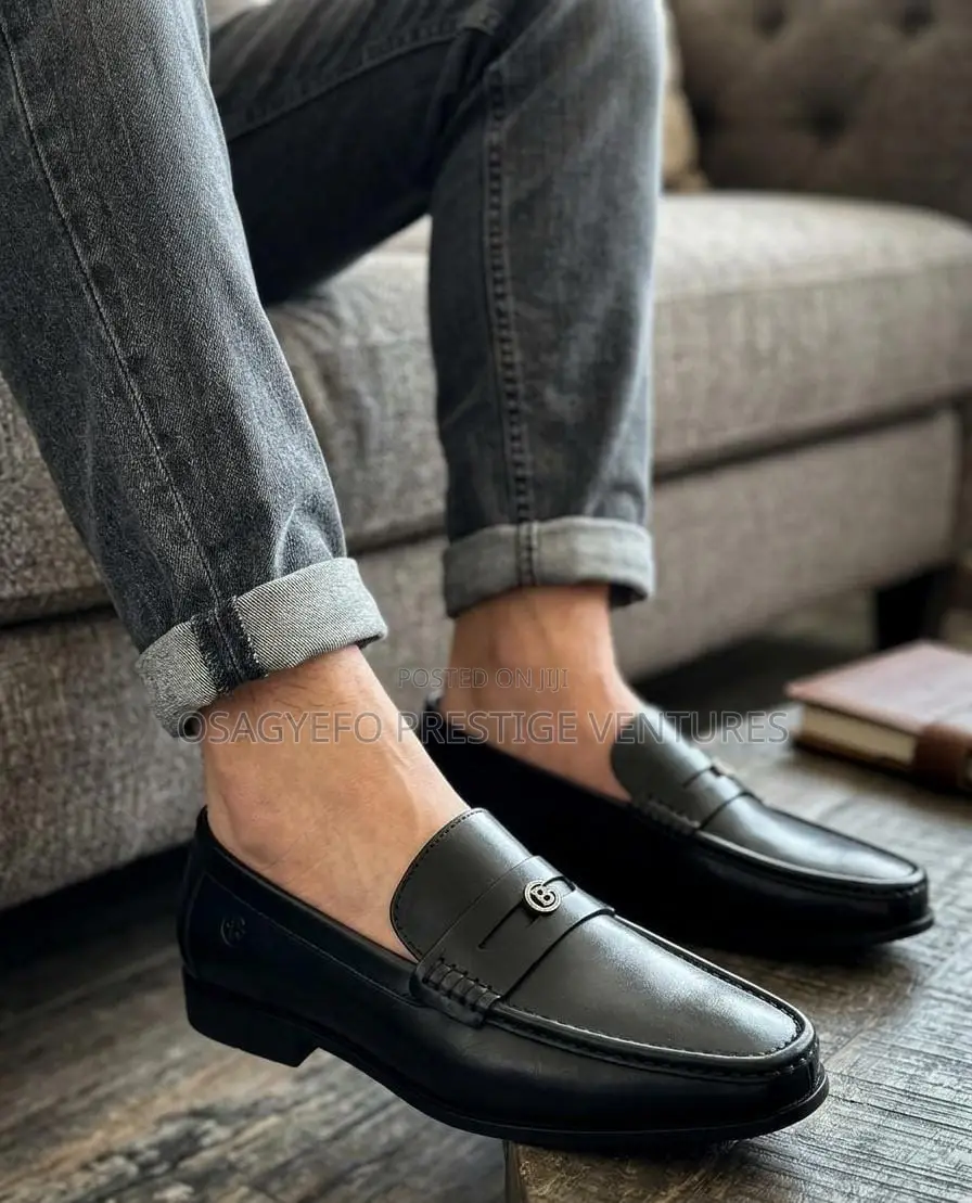 Premium Leather Butteri Shoe Black