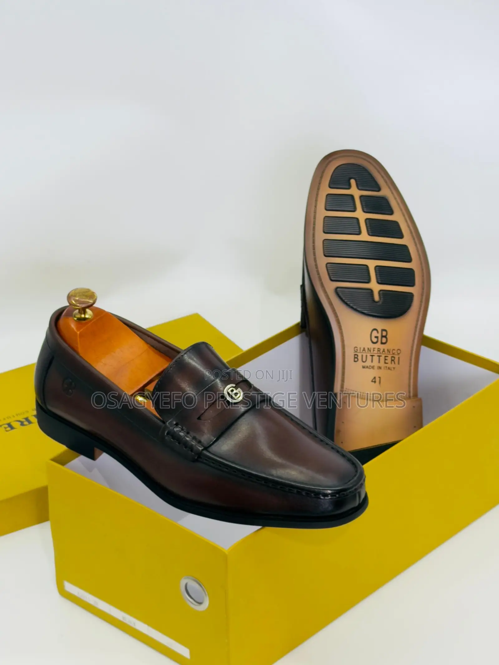 High Premium Leather Butteri Shoe Coffe