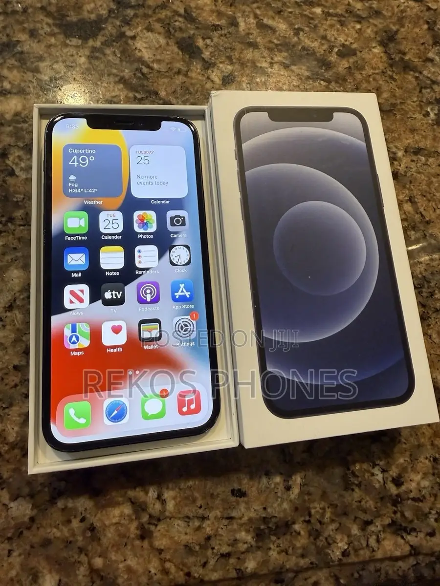 New Apple iPhone 12 64 GB Black