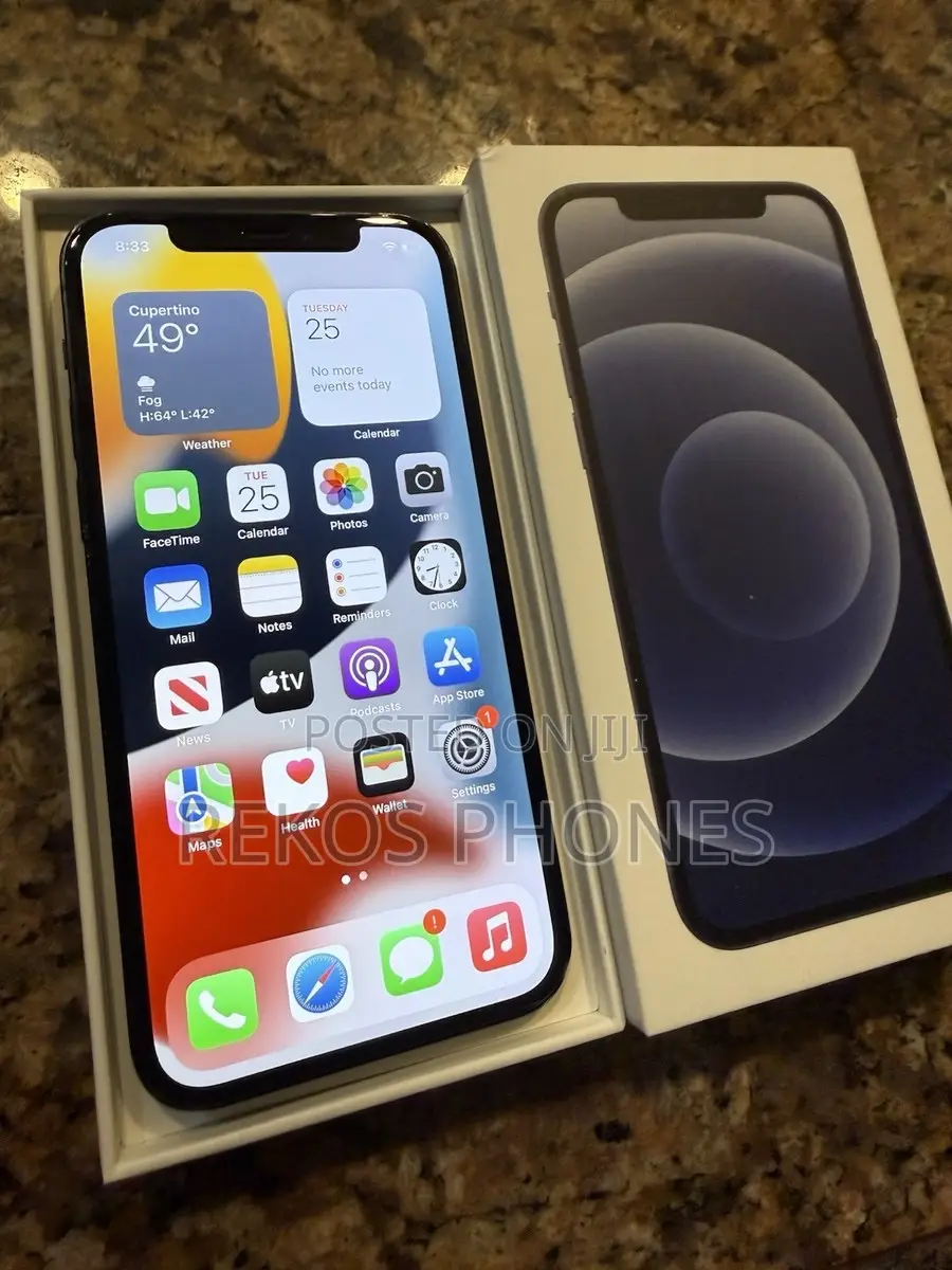New Apple iPhone 12 64 GB Black