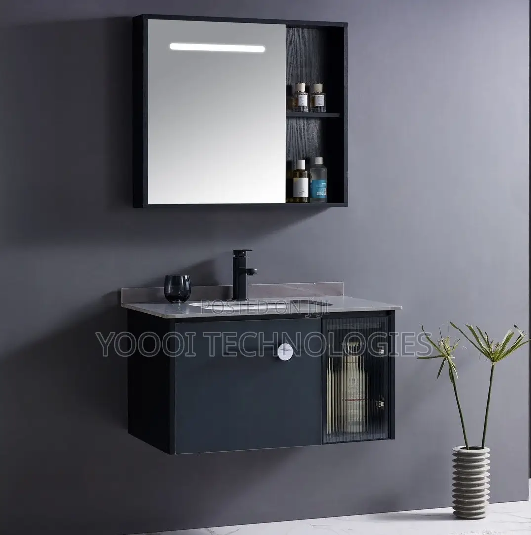 80cm Rock Slab Cabinet Basin