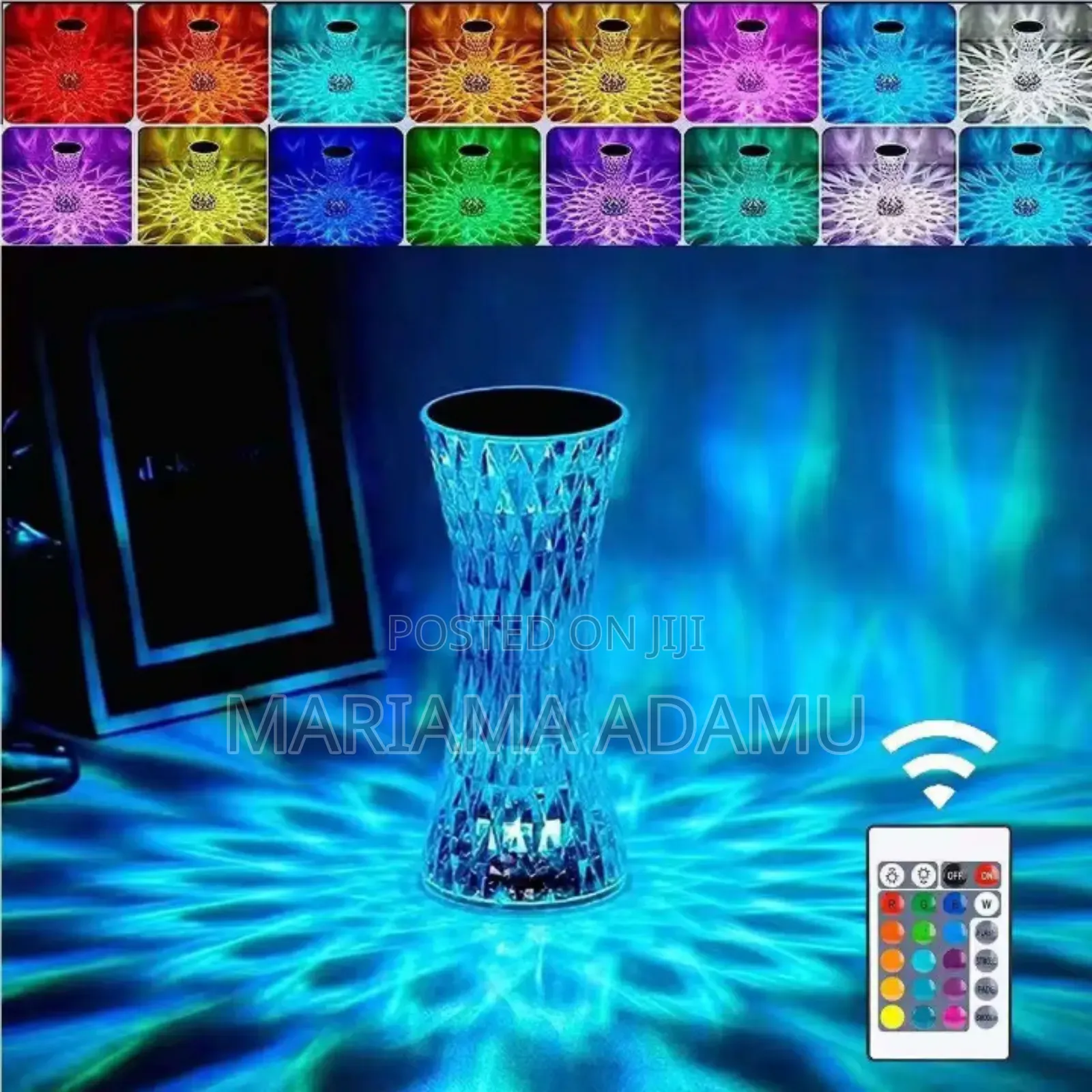 16 Colors Rechargeable Lamp