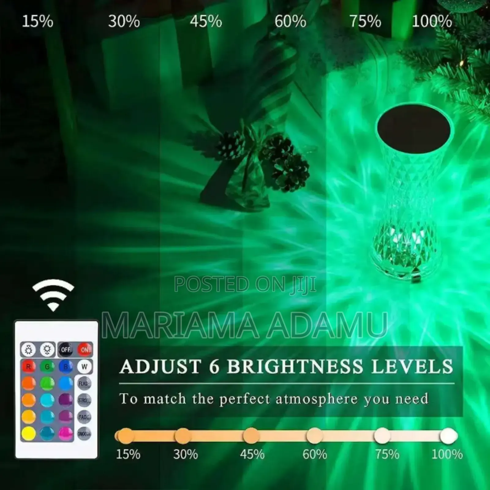 16 Colors Rechargeable Lamp