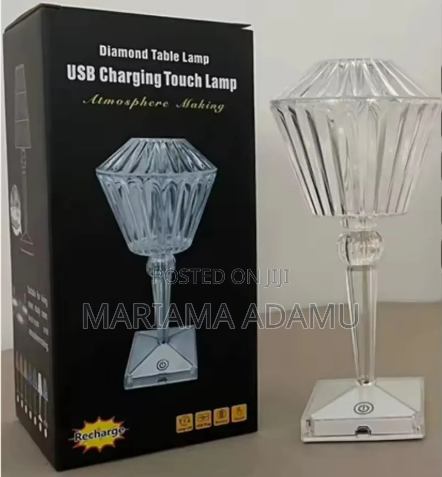 Rechargeable Colored Lamp