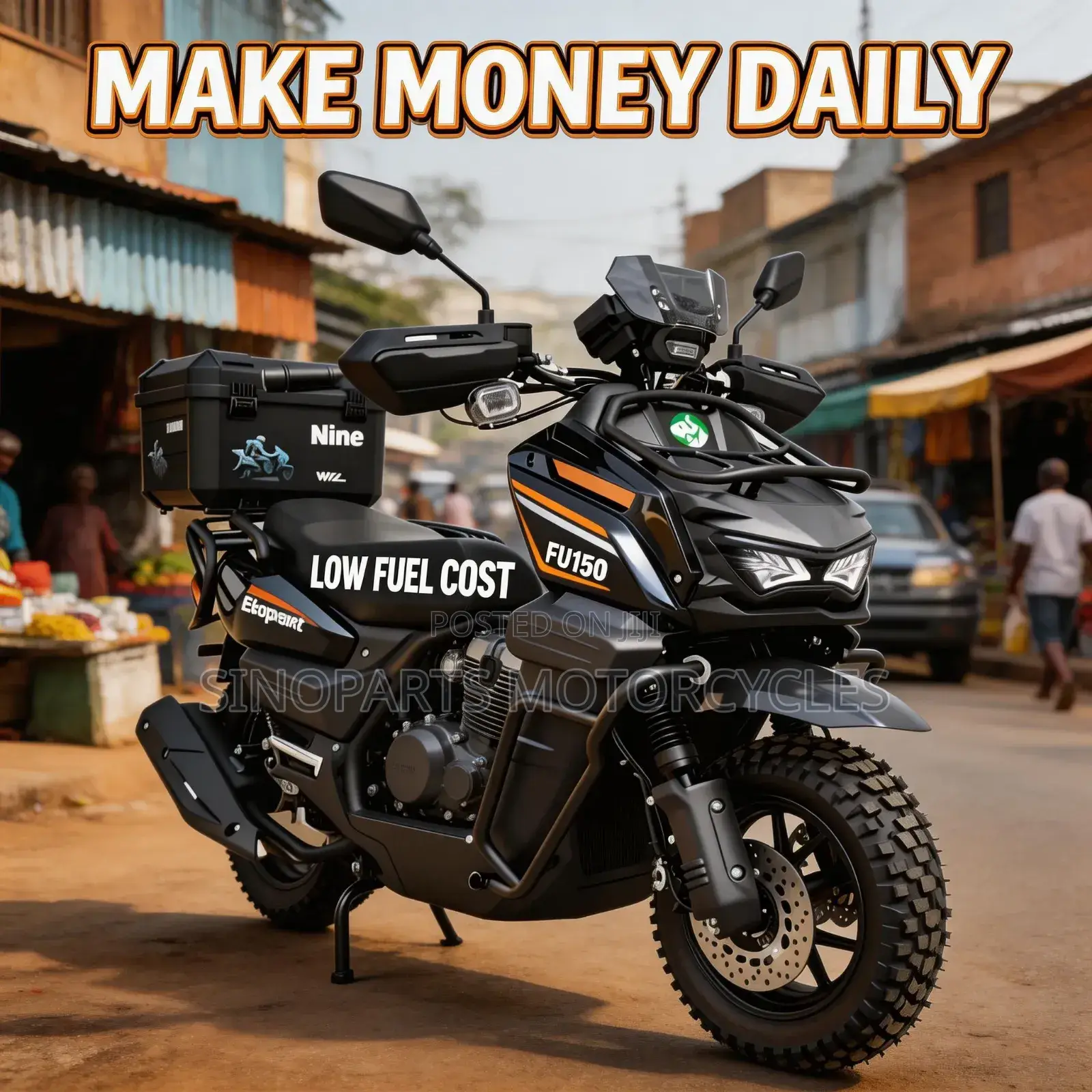 New Motorcycle 2025 Black