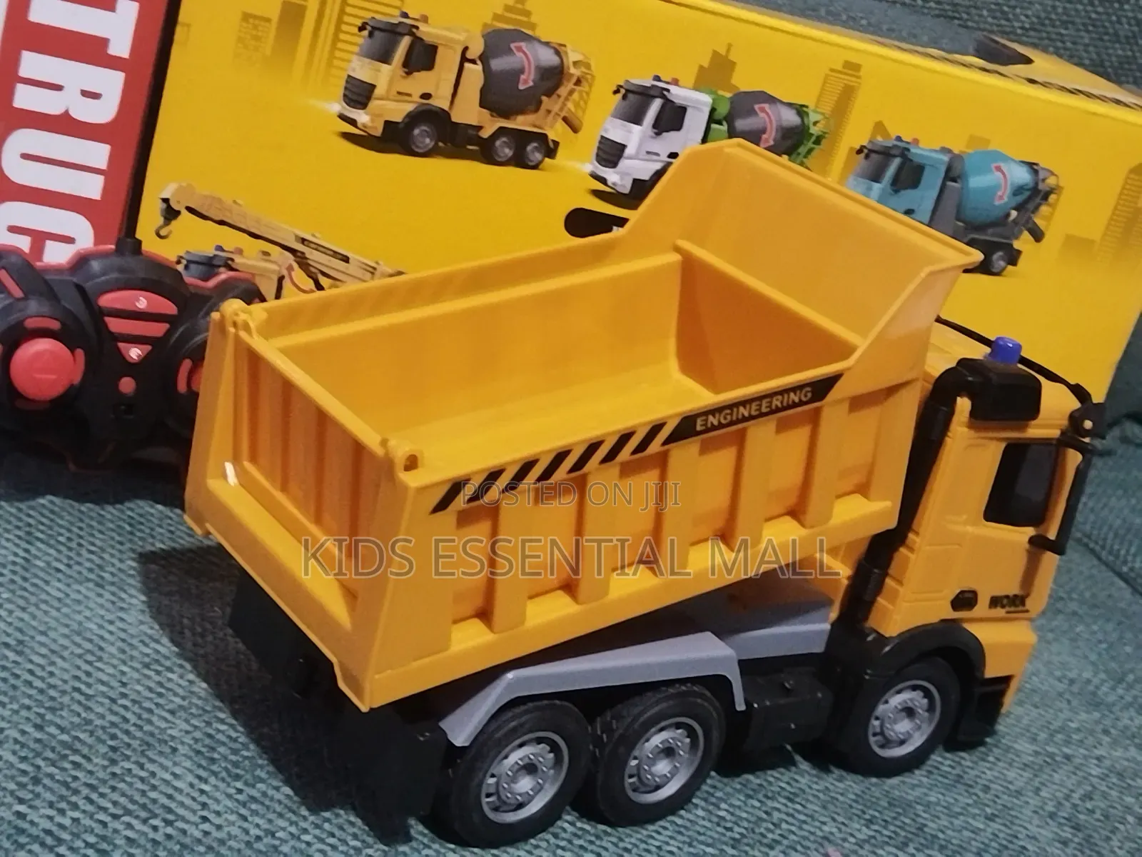 Remote Control Construction Dump Trucks for Kids