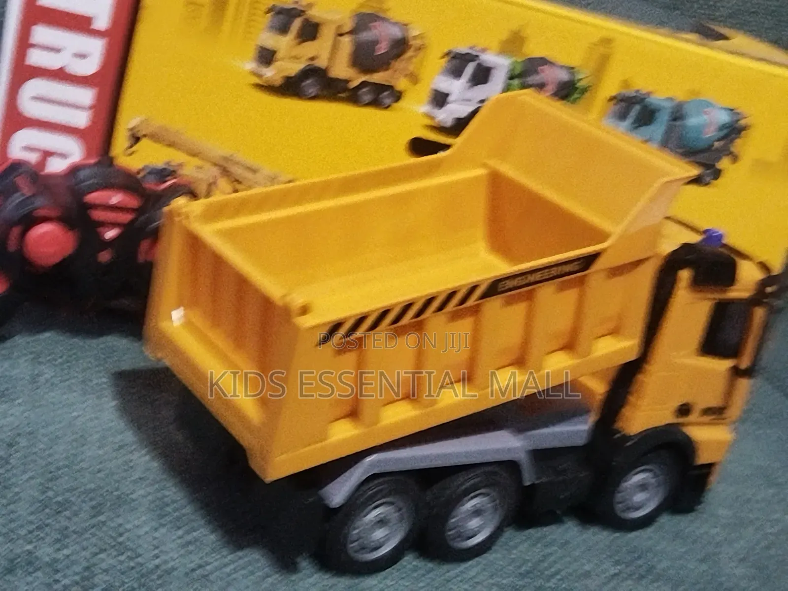Remote Control Construction Dump Trucks for Kids