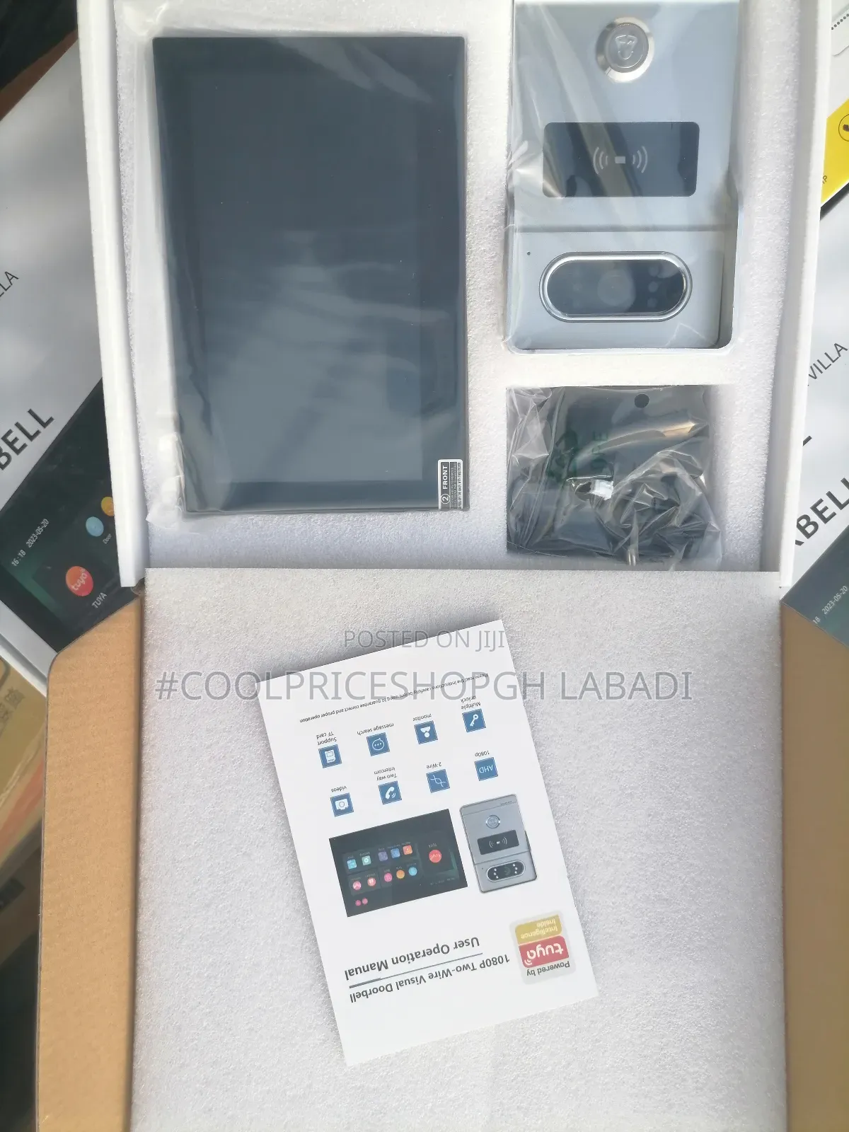 Tuya Smart Wifi Video Doorbell Intercom System
