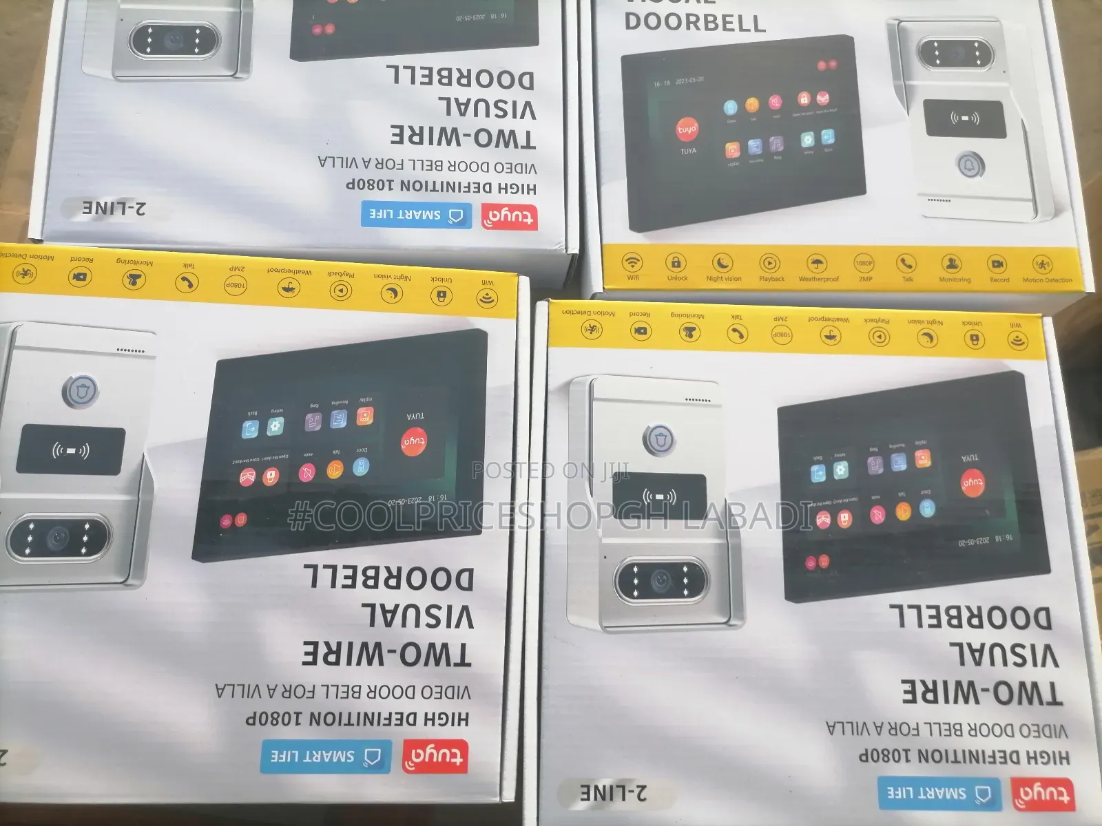 Tuya Smart Wifi Video Doorbell Intercom System