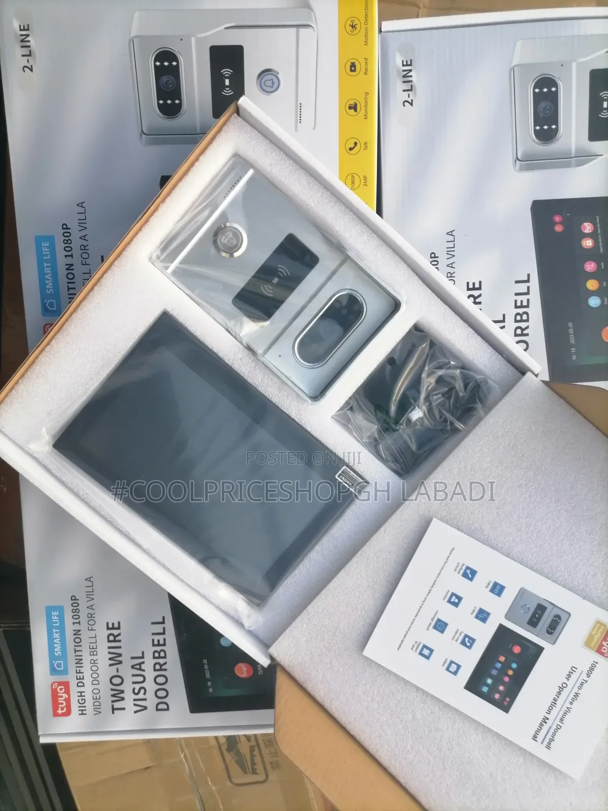 Tuya Smart Wifi Video Doorbell Intercom System