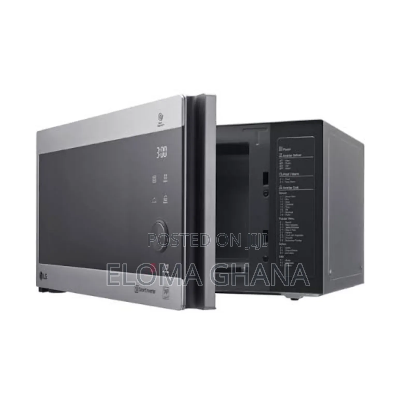 Lg Mh8265cis 42-Liter Neochef Smart Inverter Silver Microwave Oven