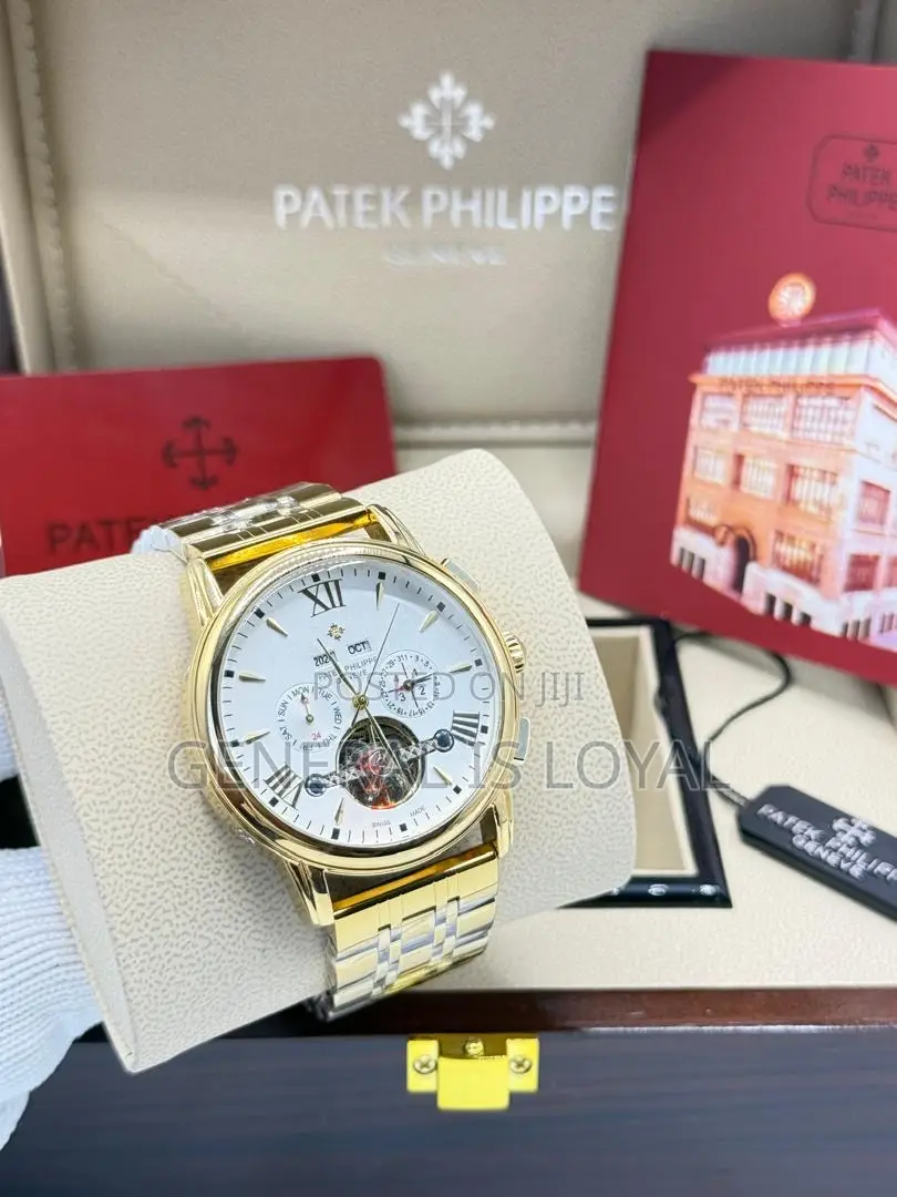 Patek Philippe Gold Automatic Stainless Mens Watch