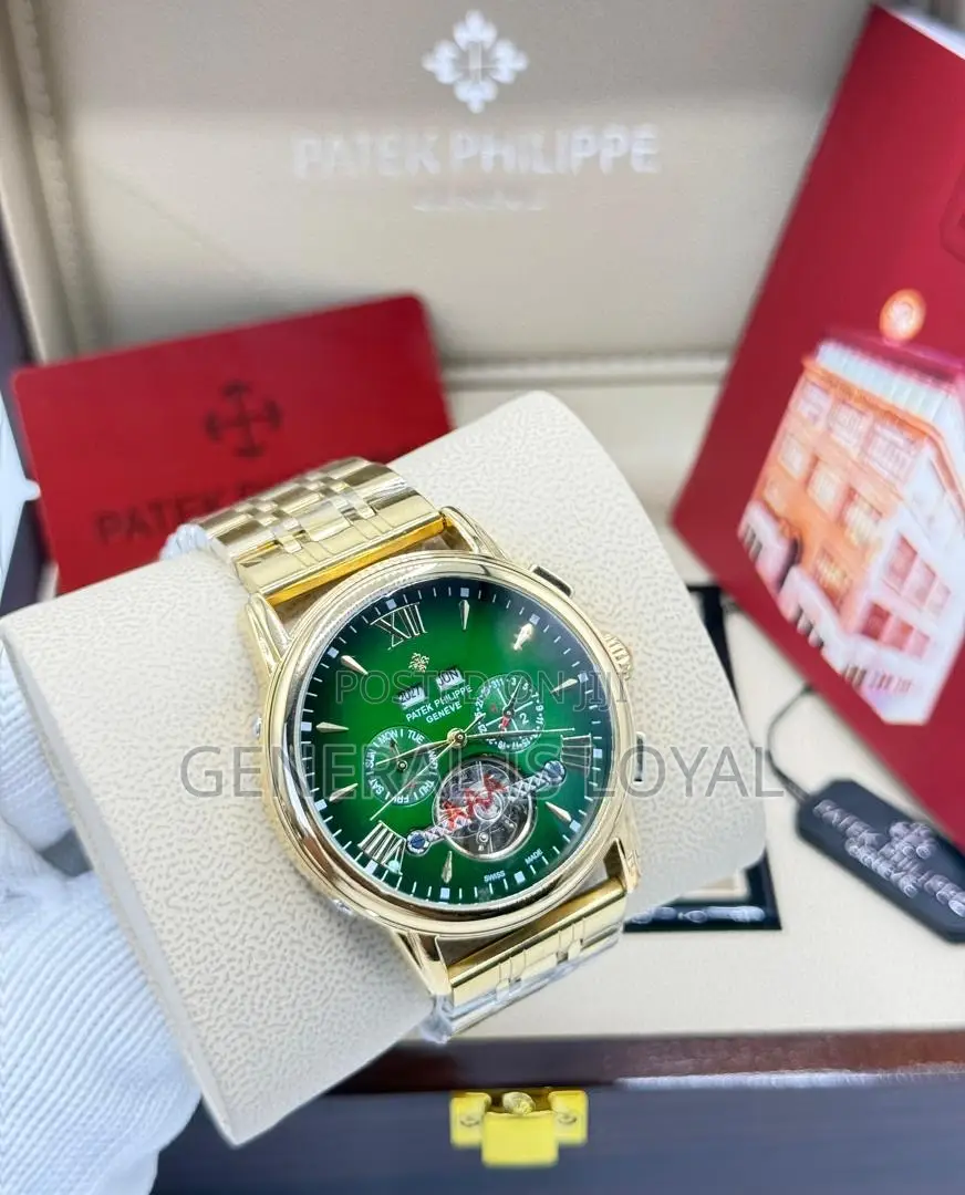 Patek Philippe Gold Automatic Stainless Mens Watch