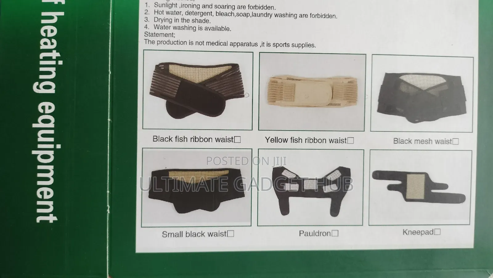 Self Heating Equipment