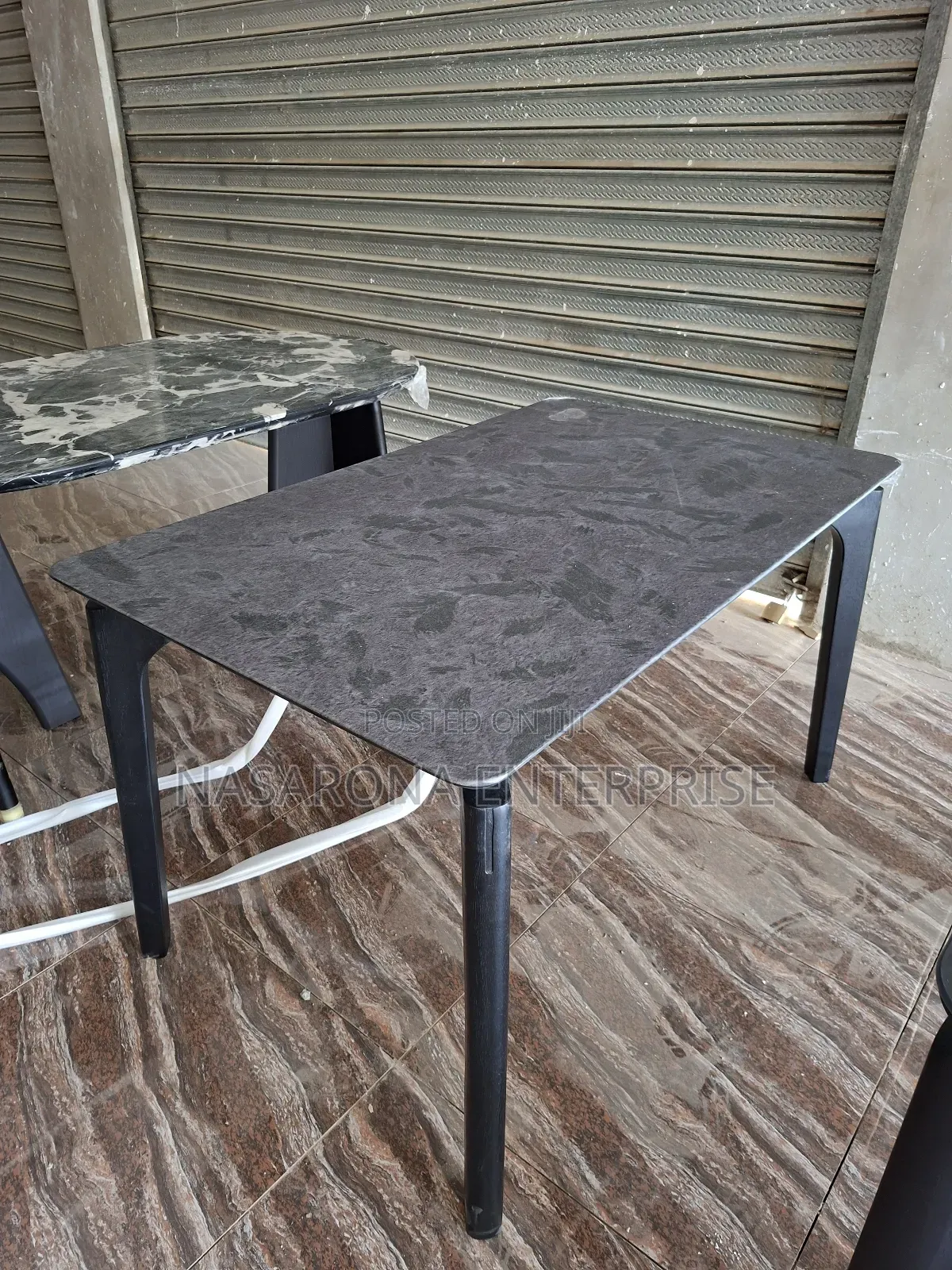 Laminated Top Marble Dinning Table 45.3x25 5 Inches