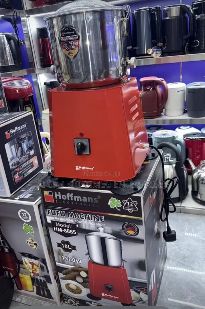 Hoffmans Africa 10liter Huge Fufu Machine 1800w Heavy Duty