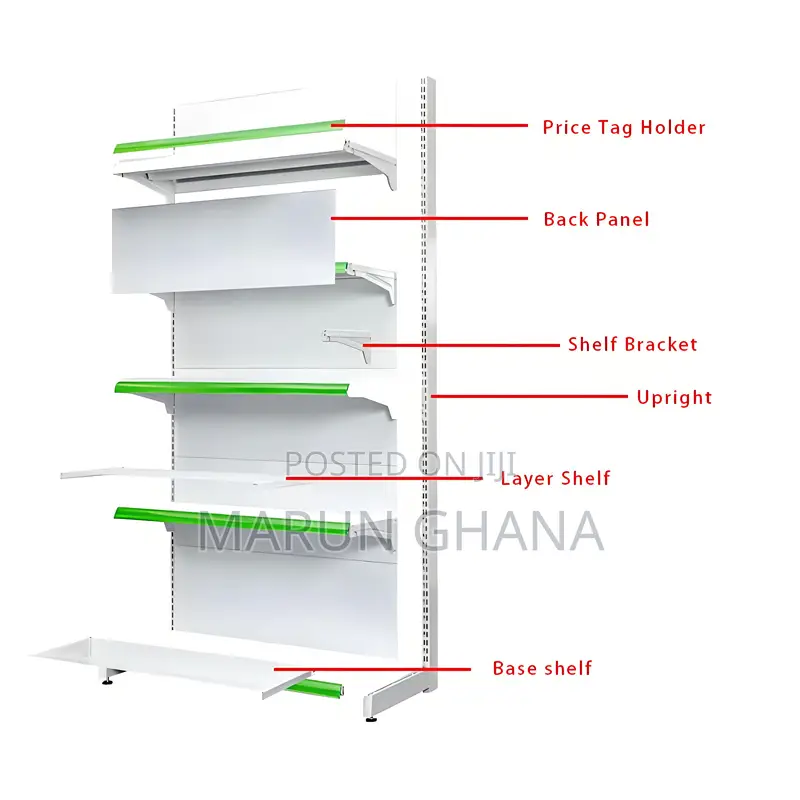 Single Self Rack For Pharmacy